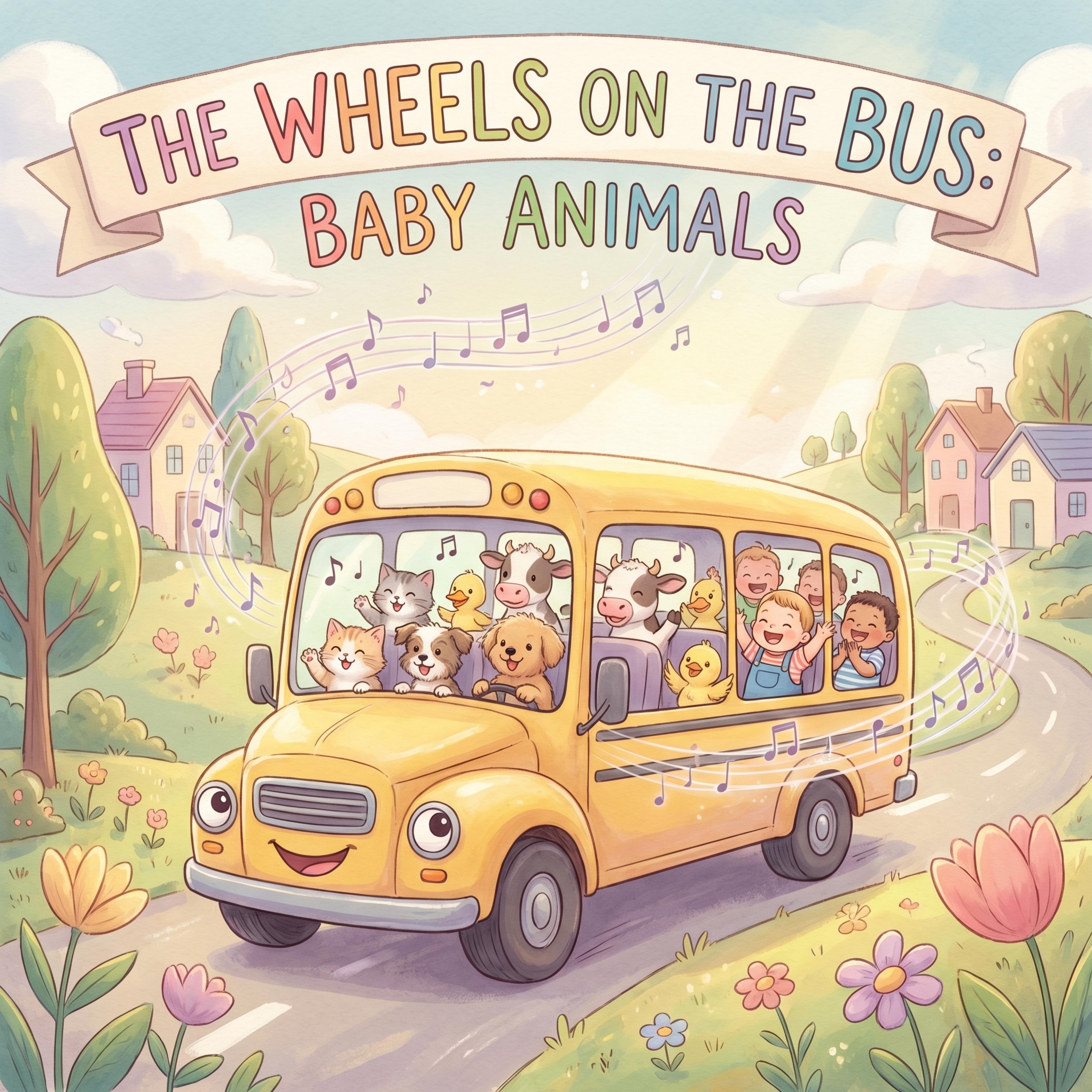 The Wheels On The Bus : Baby Animals artwork