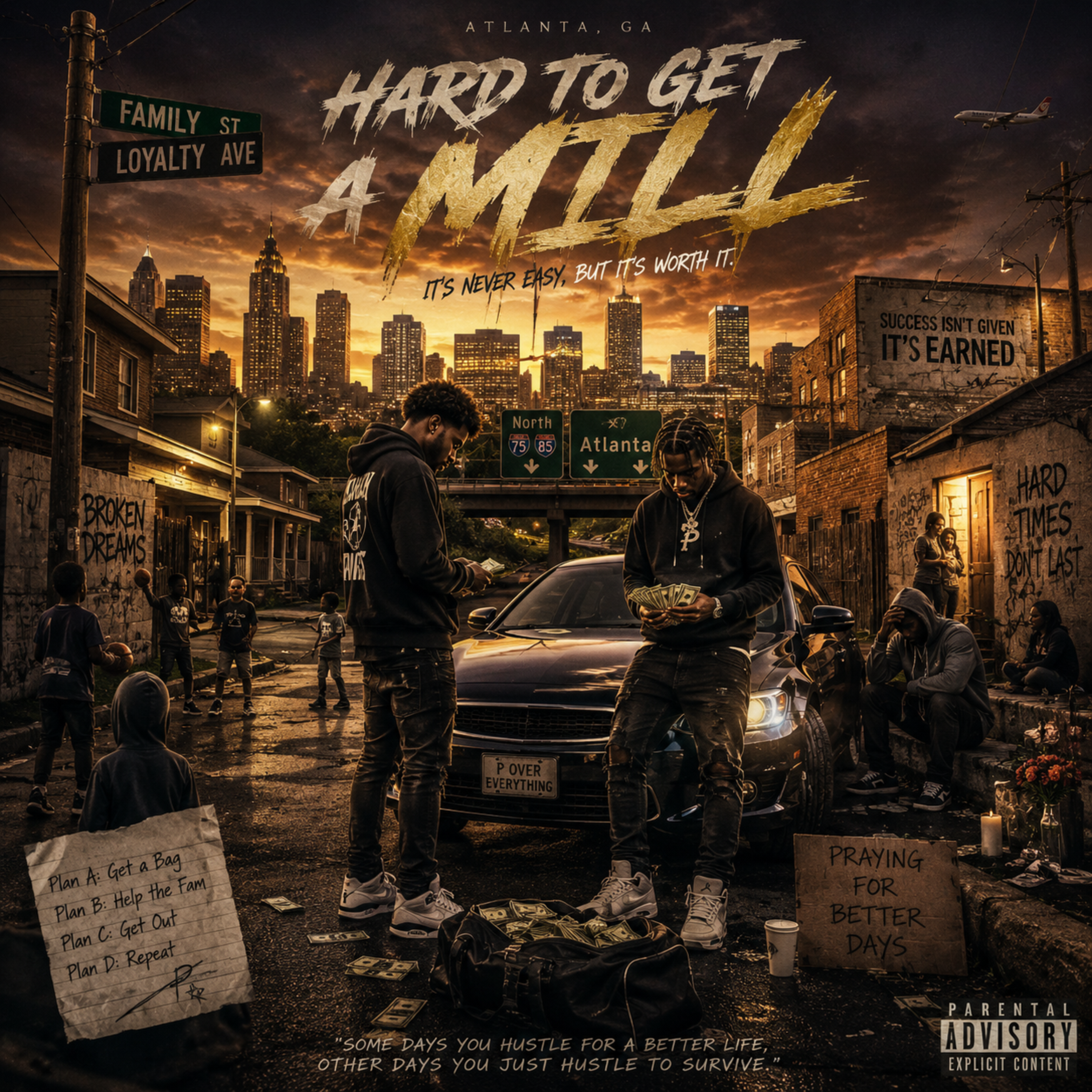 Hard 2 Get A Mill by CliffbenFr cover art