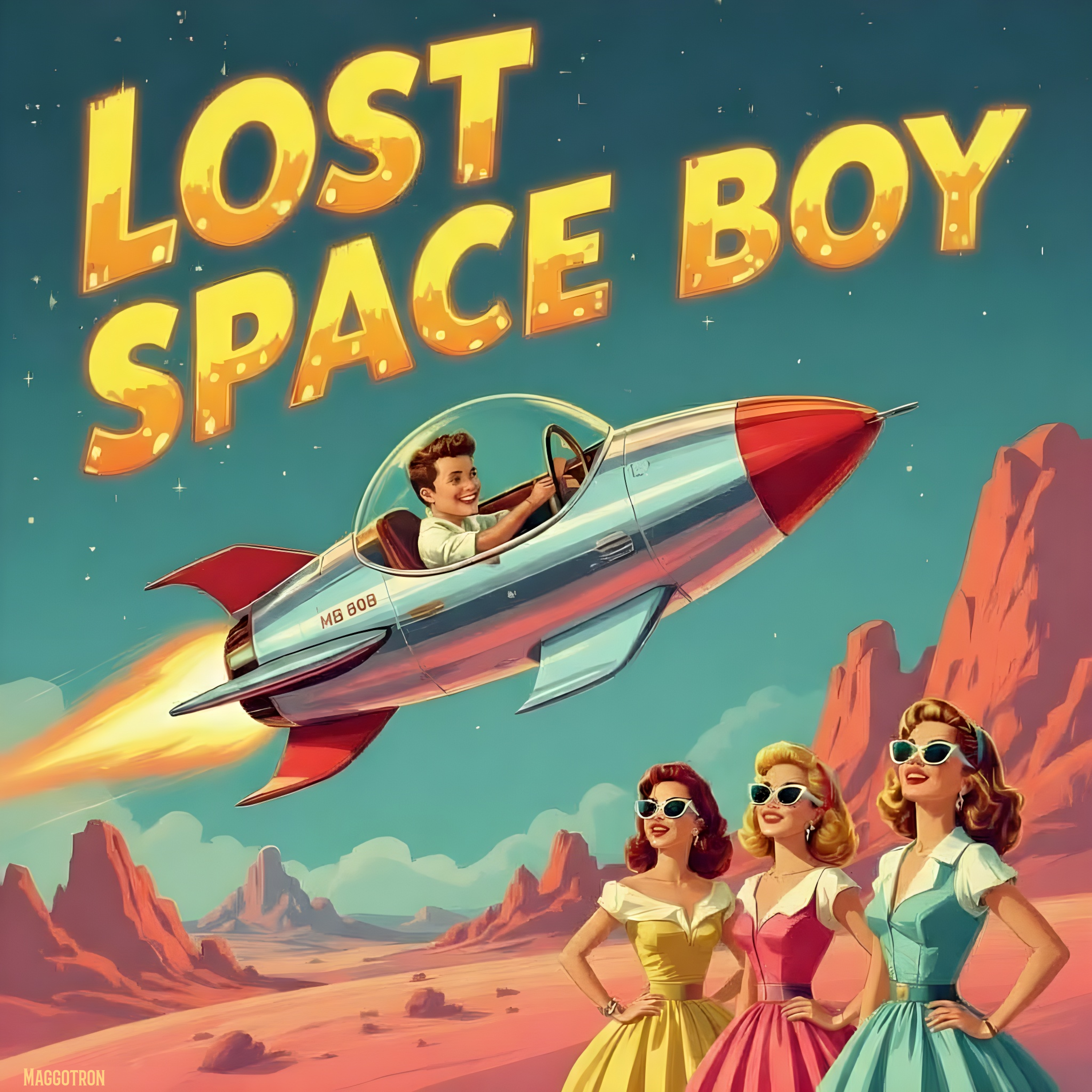 Lost Space Boy artwork