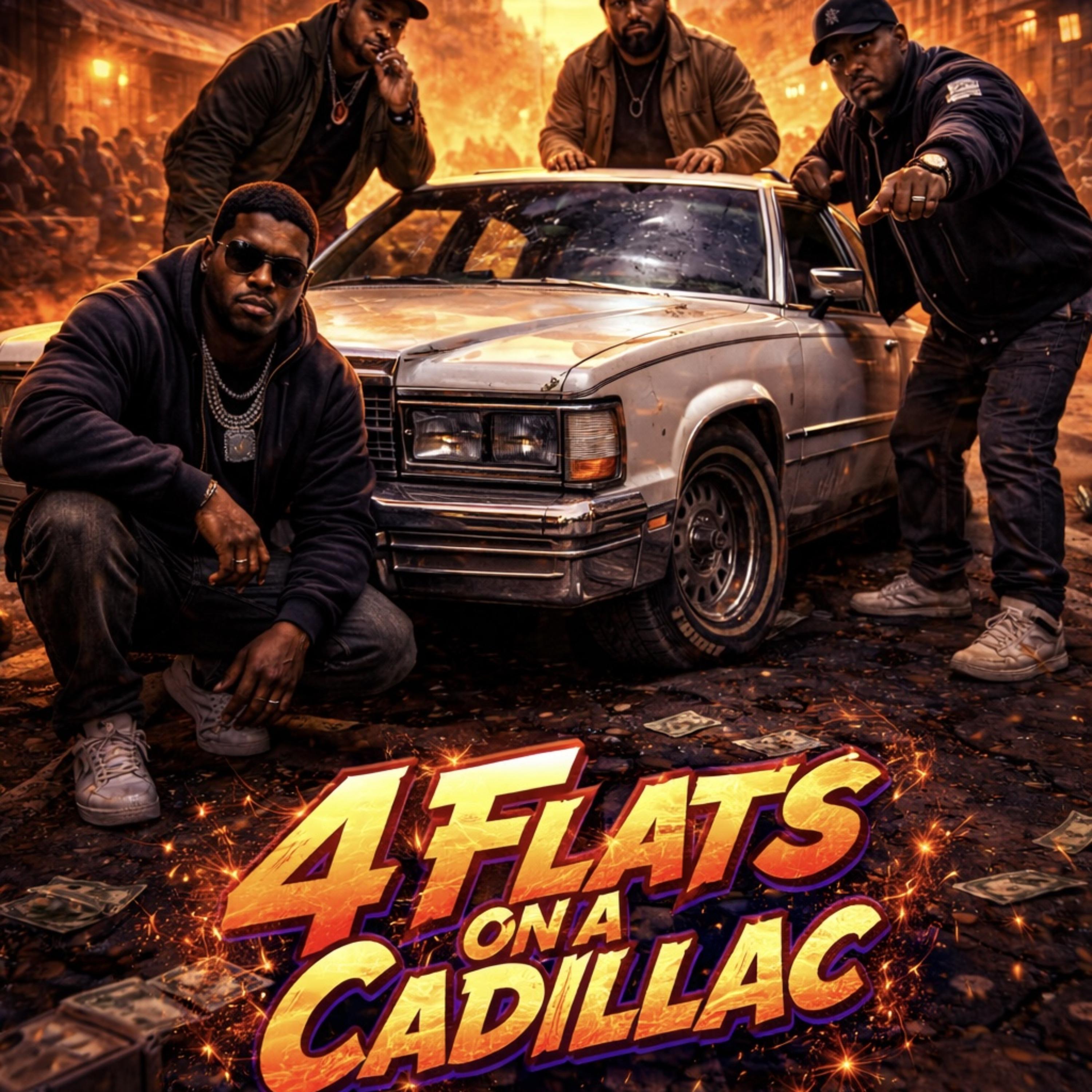 4 Flats On A Cadillac artwork