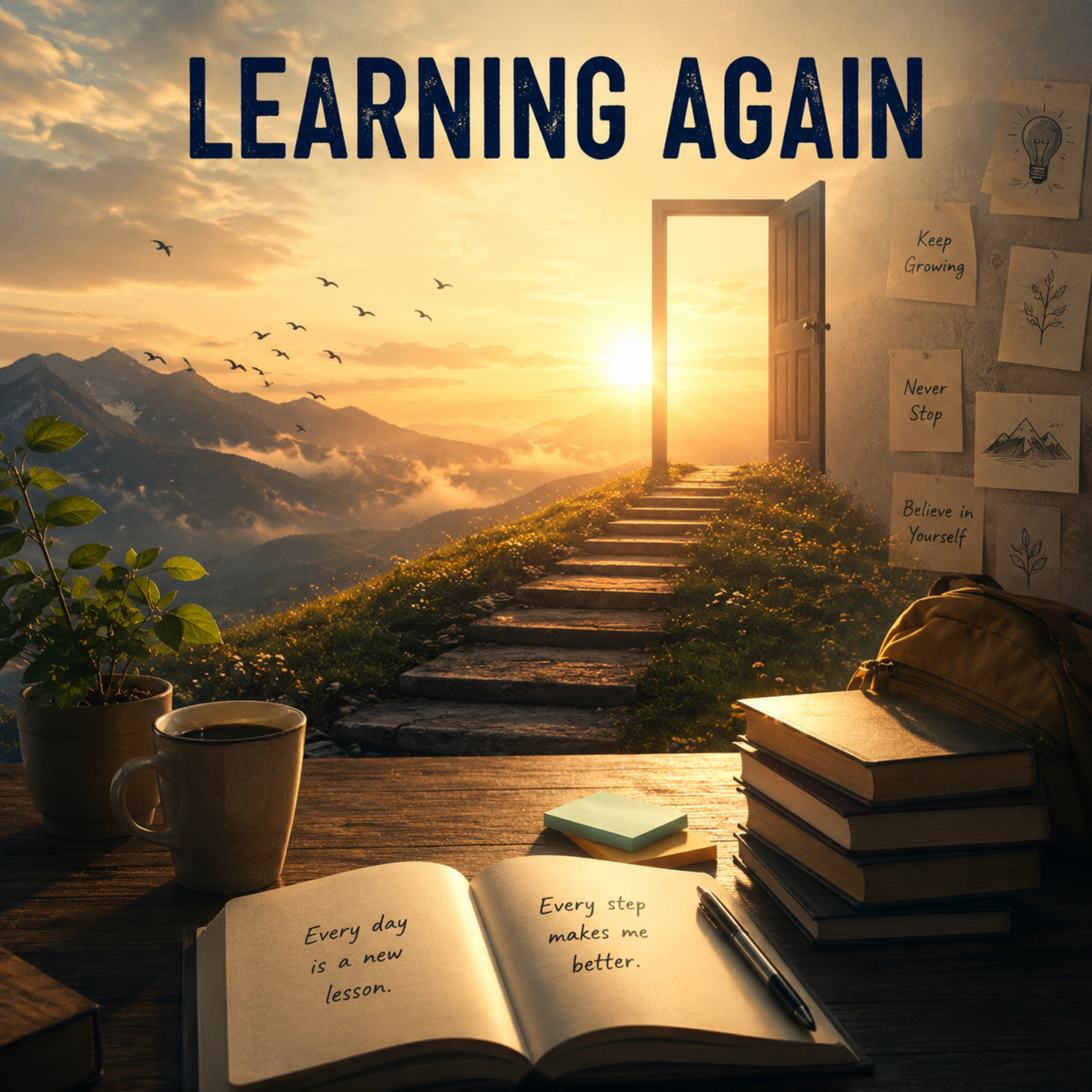 Learning Again by LaLuina cover art
