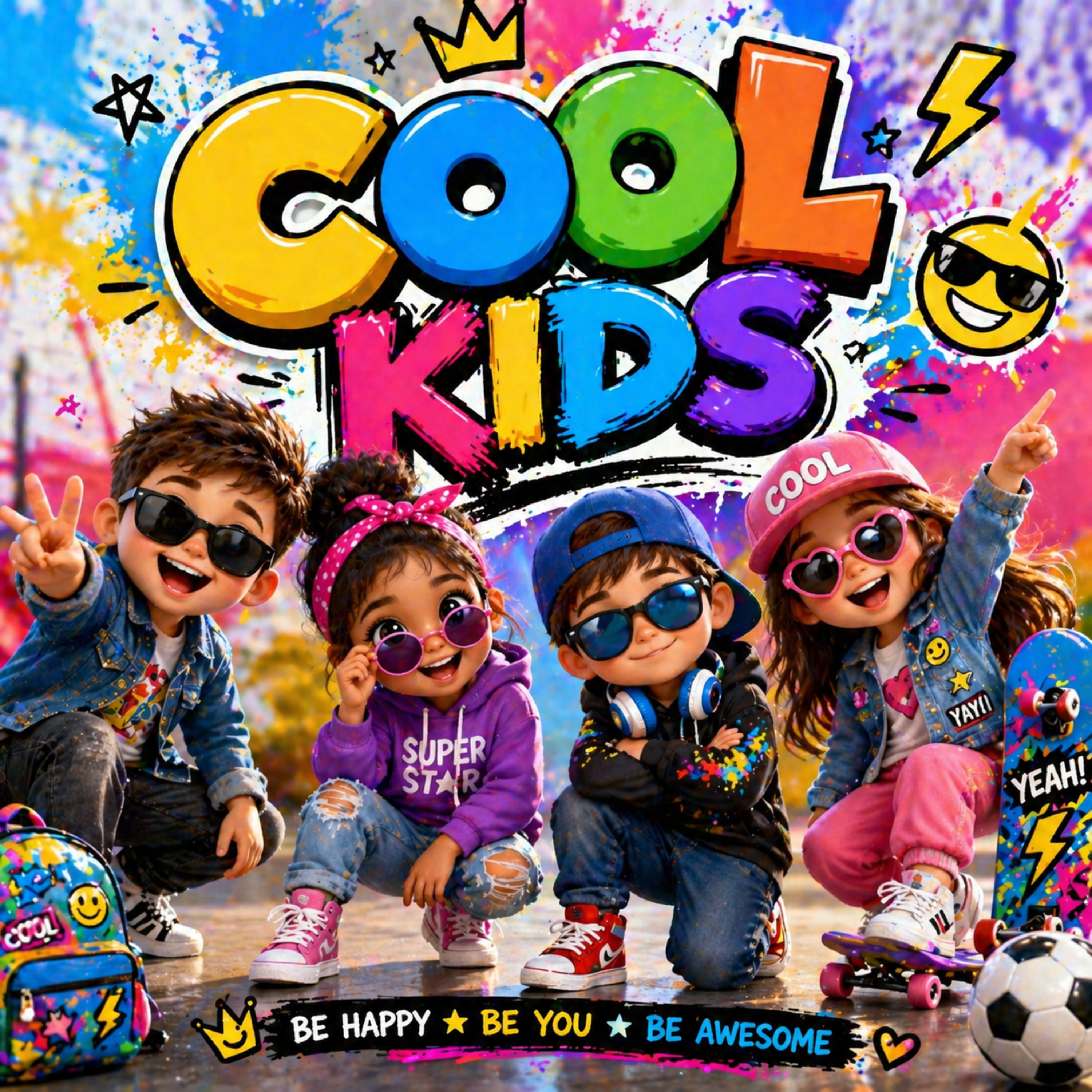 cool kids artwork