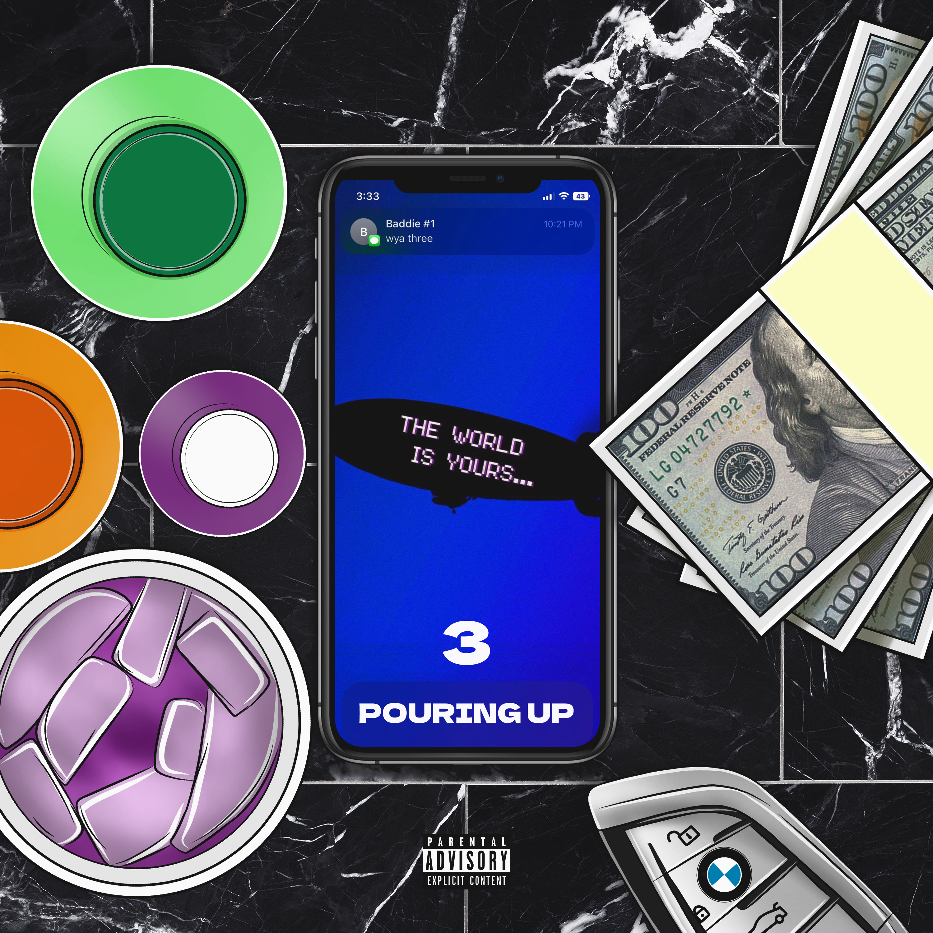 Pouring Up artwork