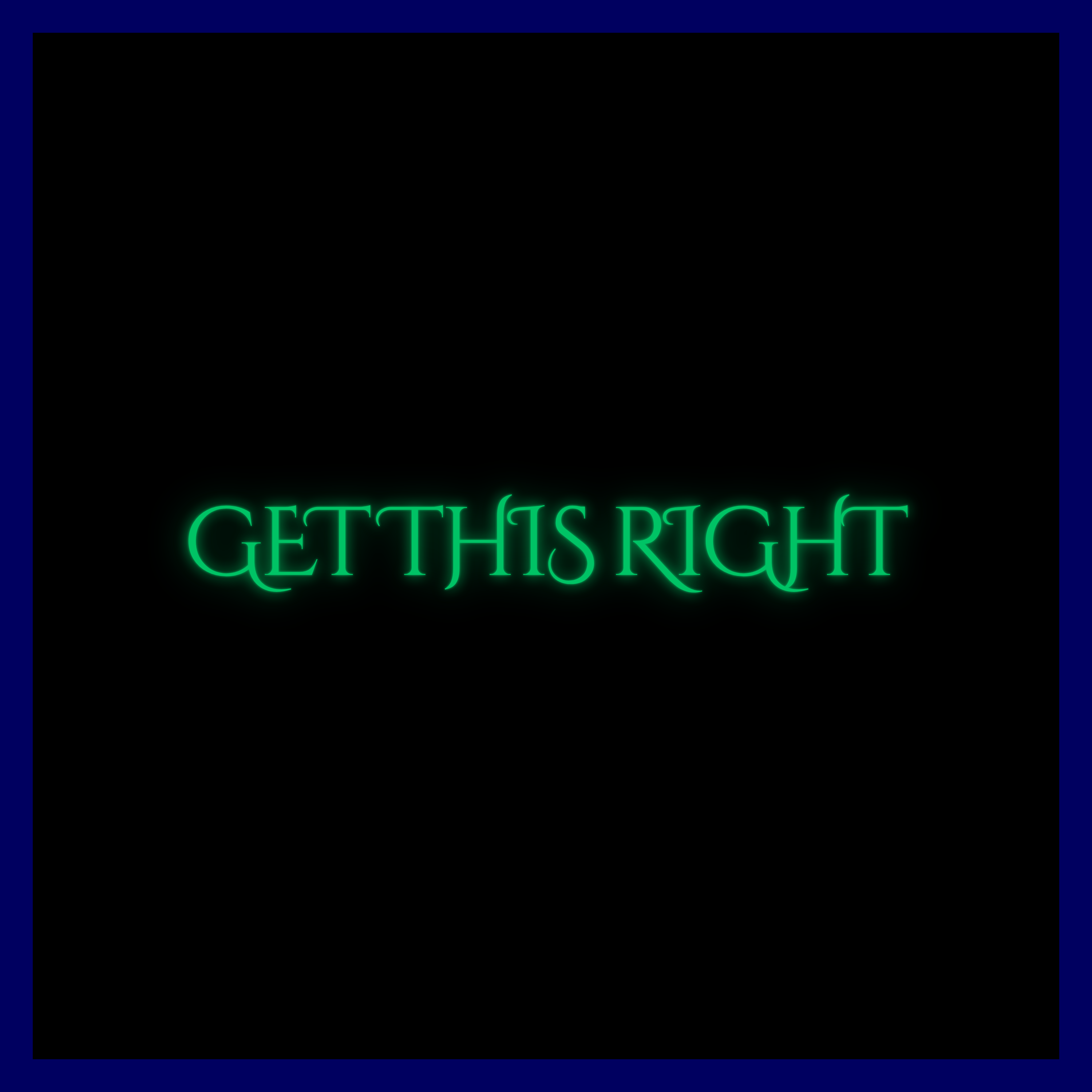 Get this right (slowed and reverb) artwork