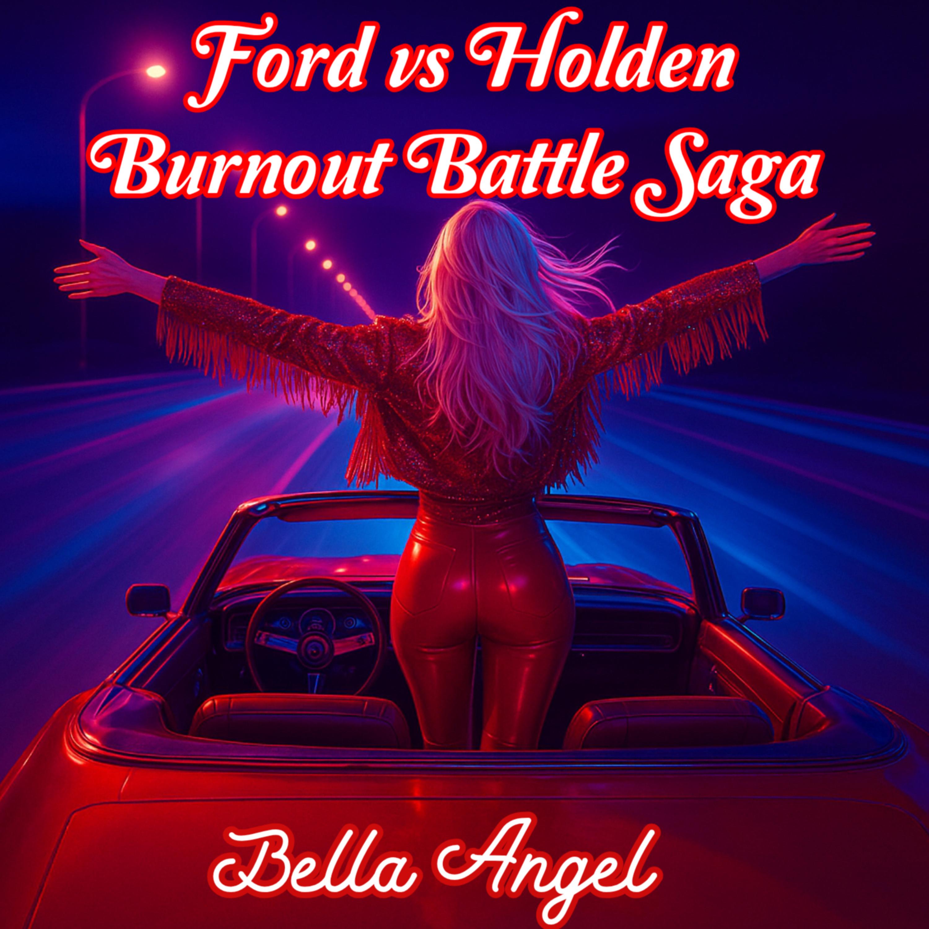 Ford Vs Holden Burnout Battle Saga artwork