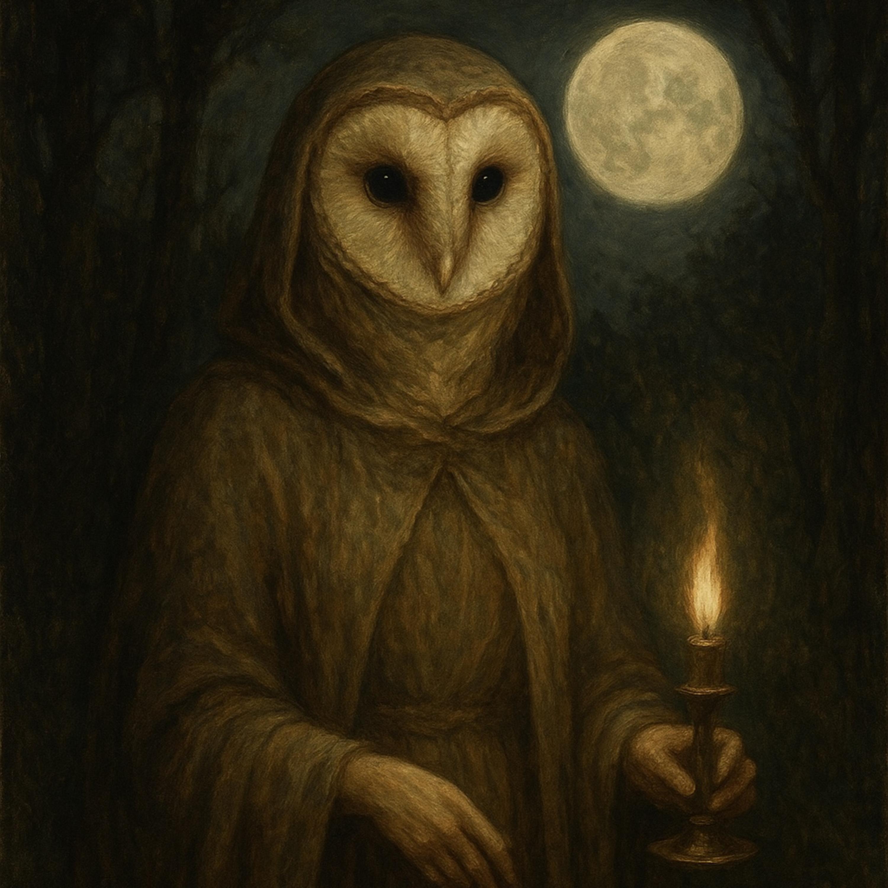 The Woman In The Owl Costume artwork