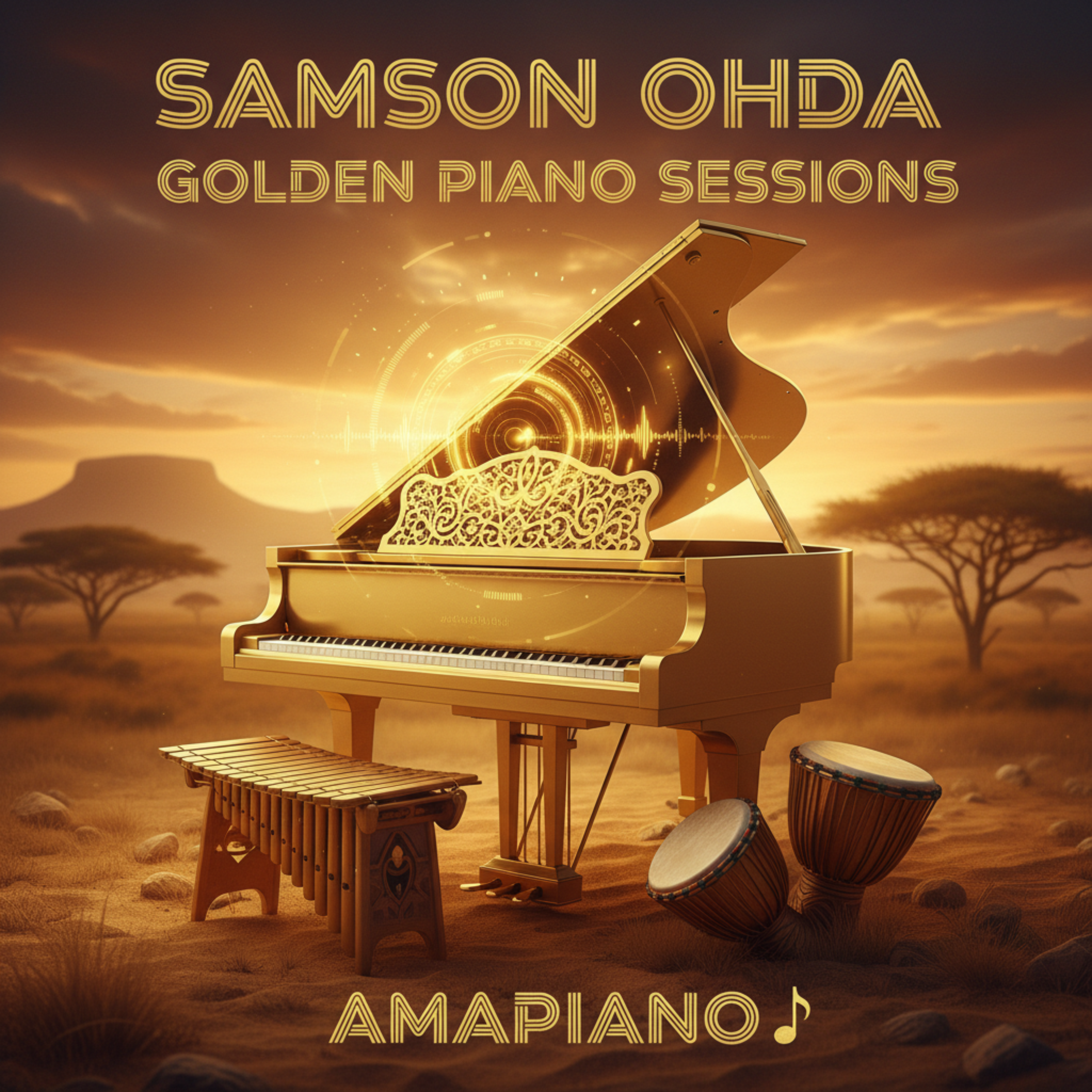 Golden Piano Sessions by Samson Ohda  cover art