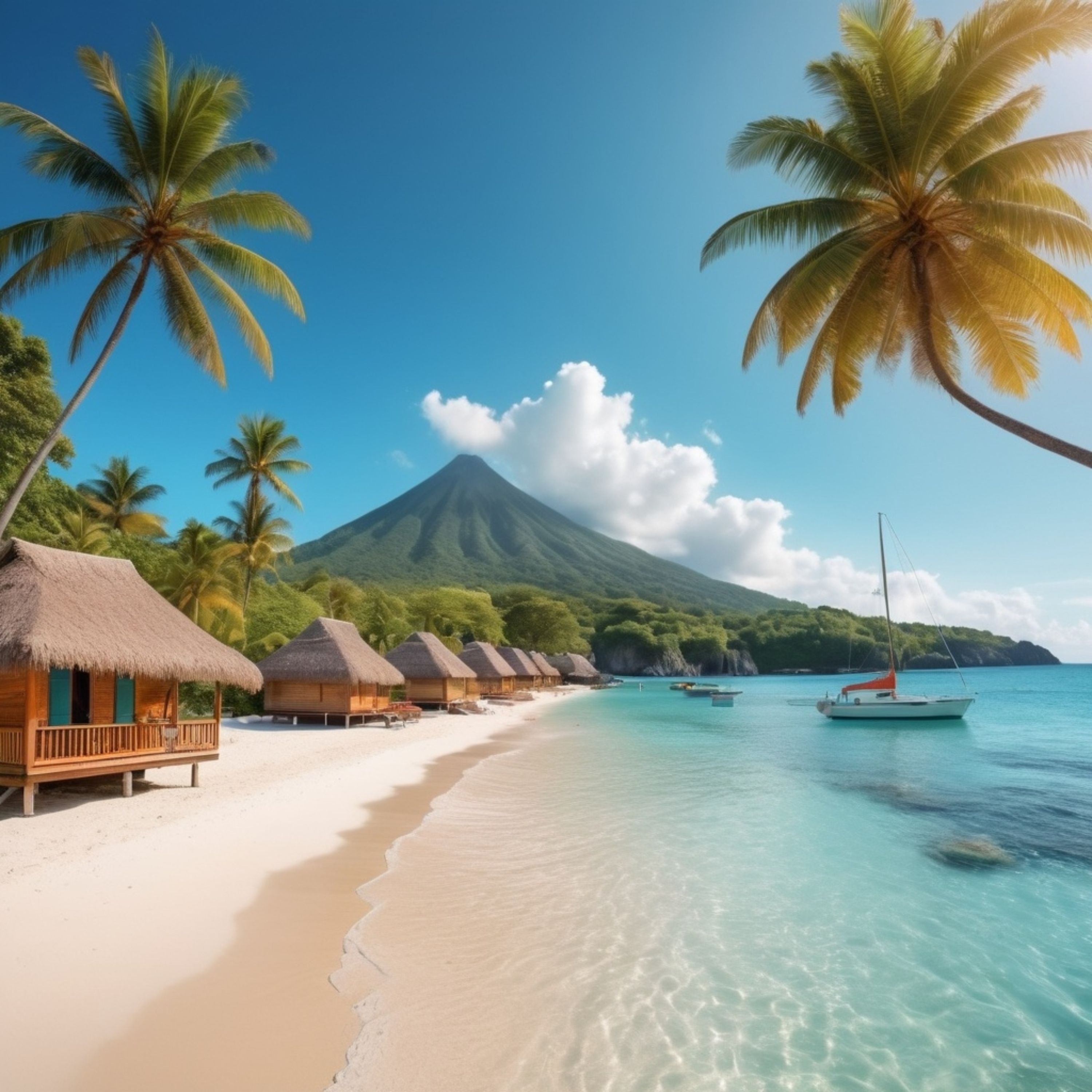 tropical love artwork