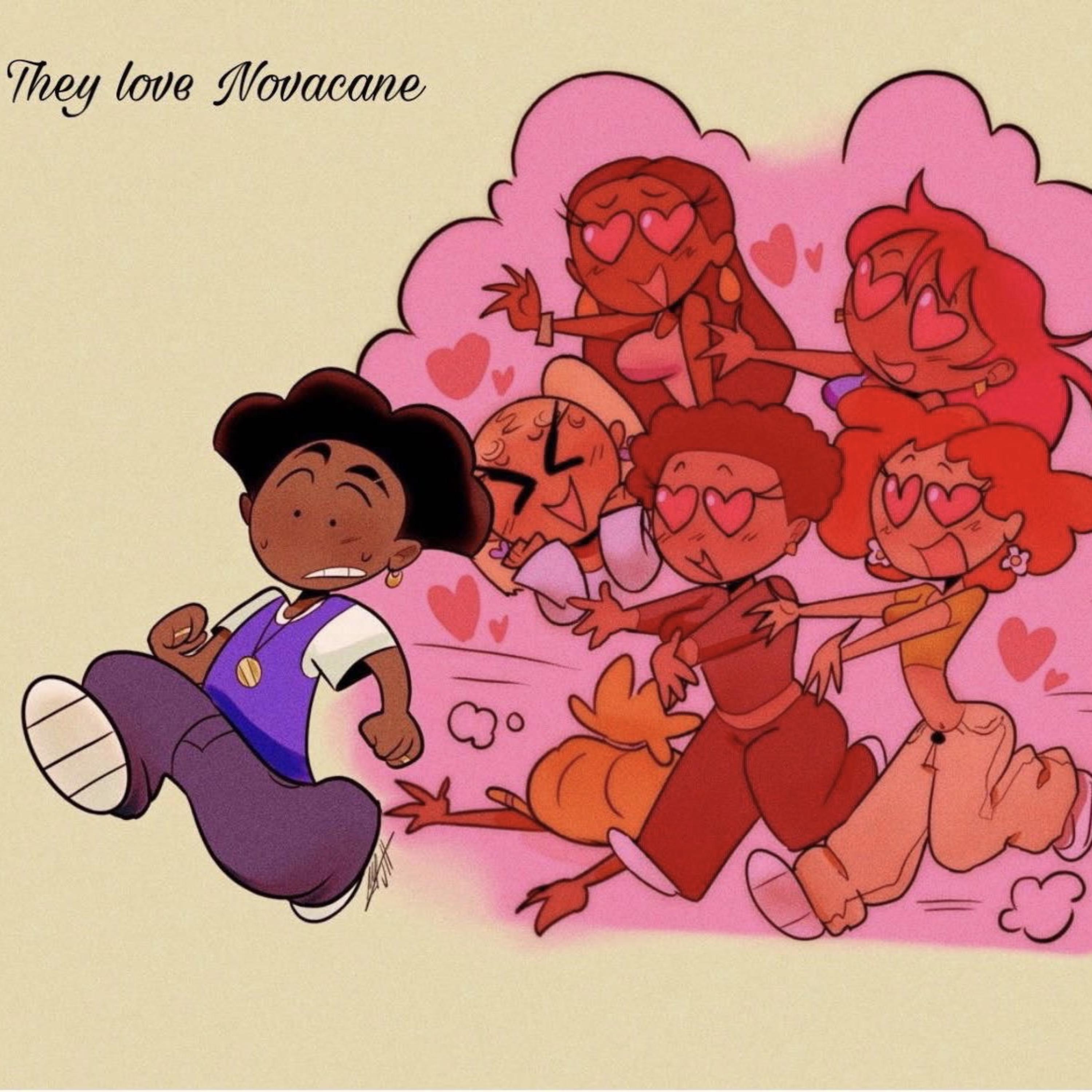 They Love Novacane artwork