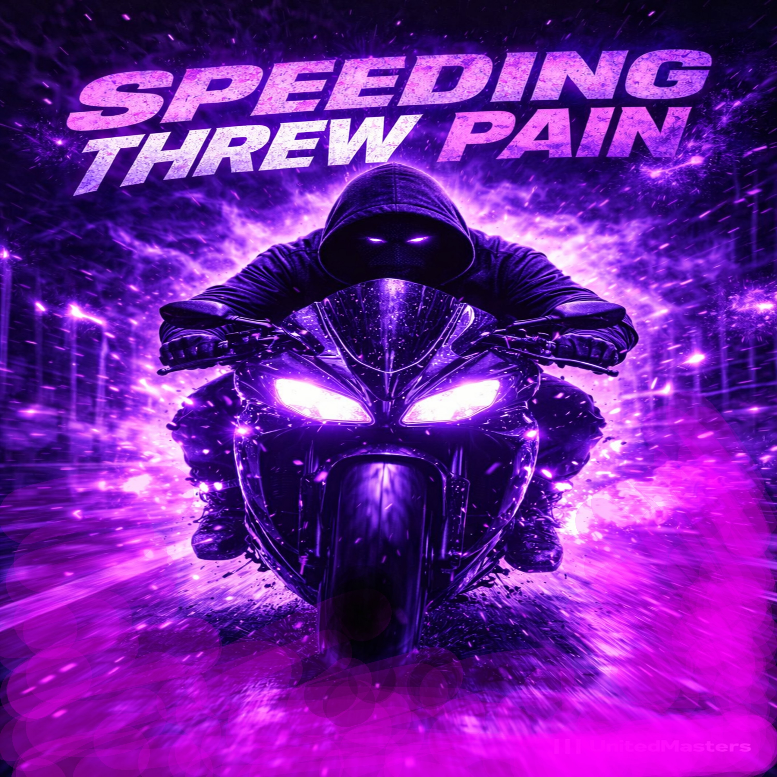 speeding threw pain artwork