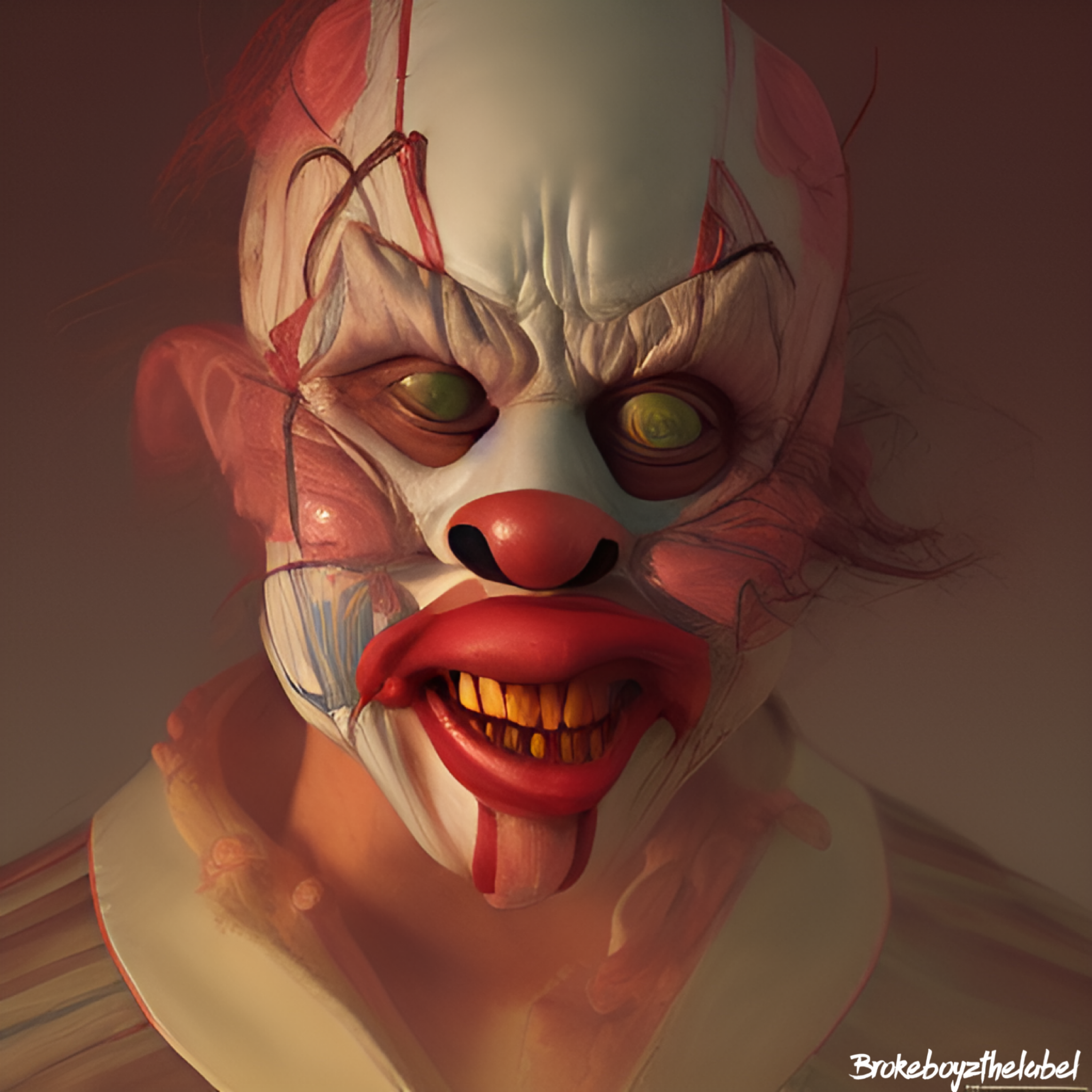 Clown In A Mask artwork