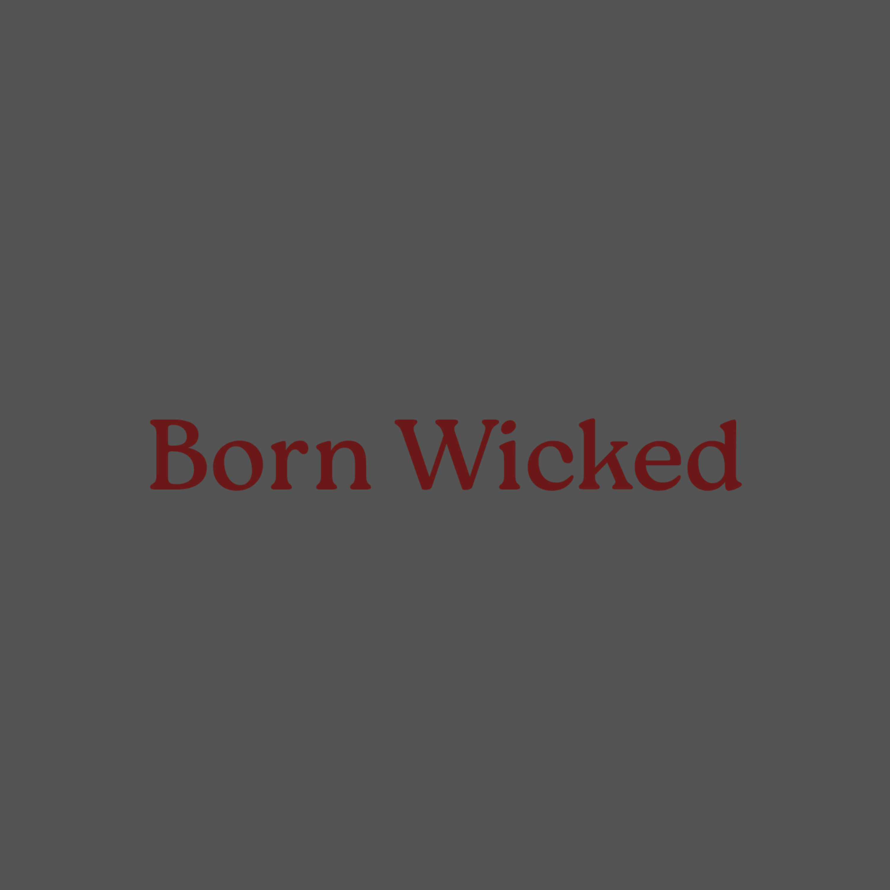 Born Wicked artwork