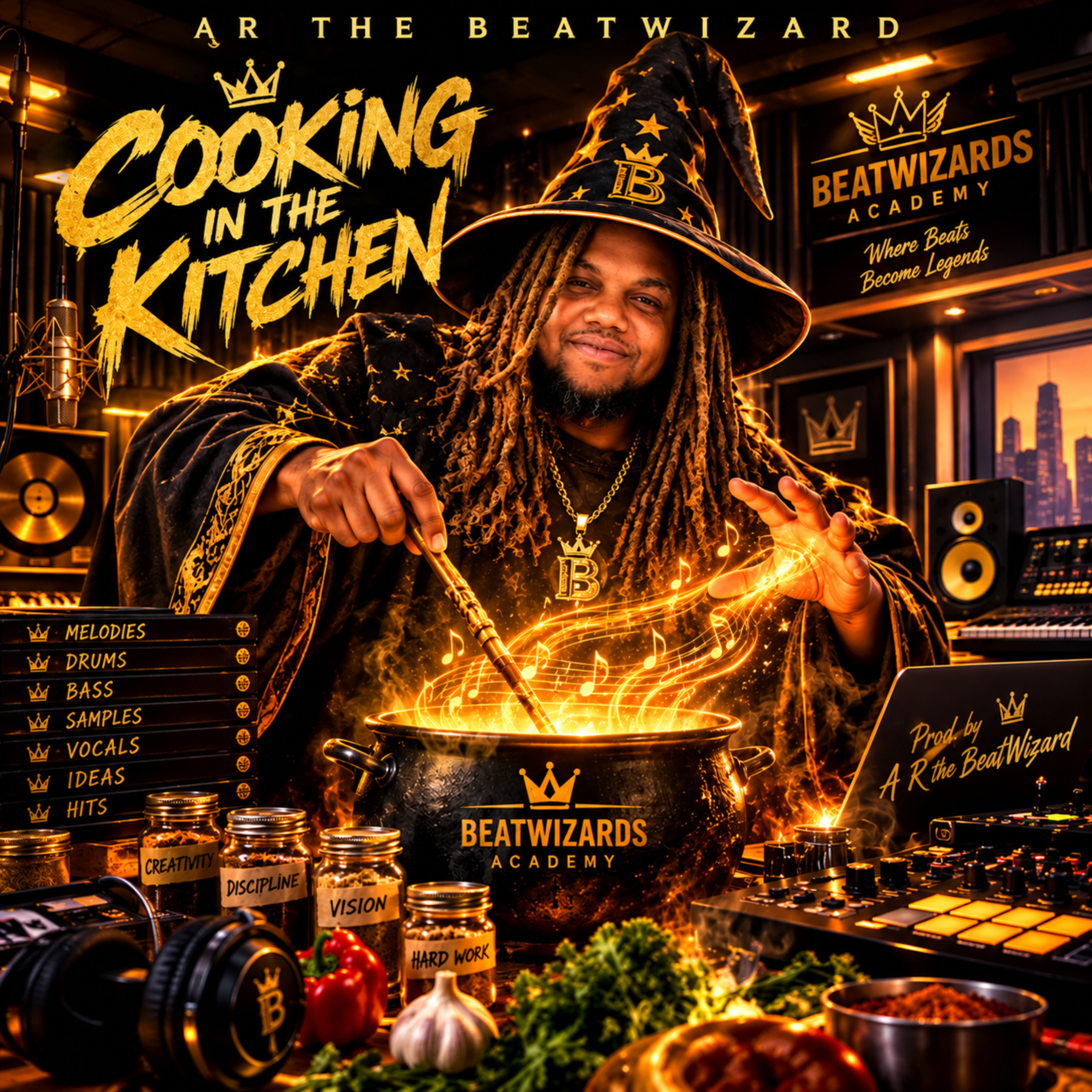 Cooking In The Kitchen by A R the BeatWizard cover art
