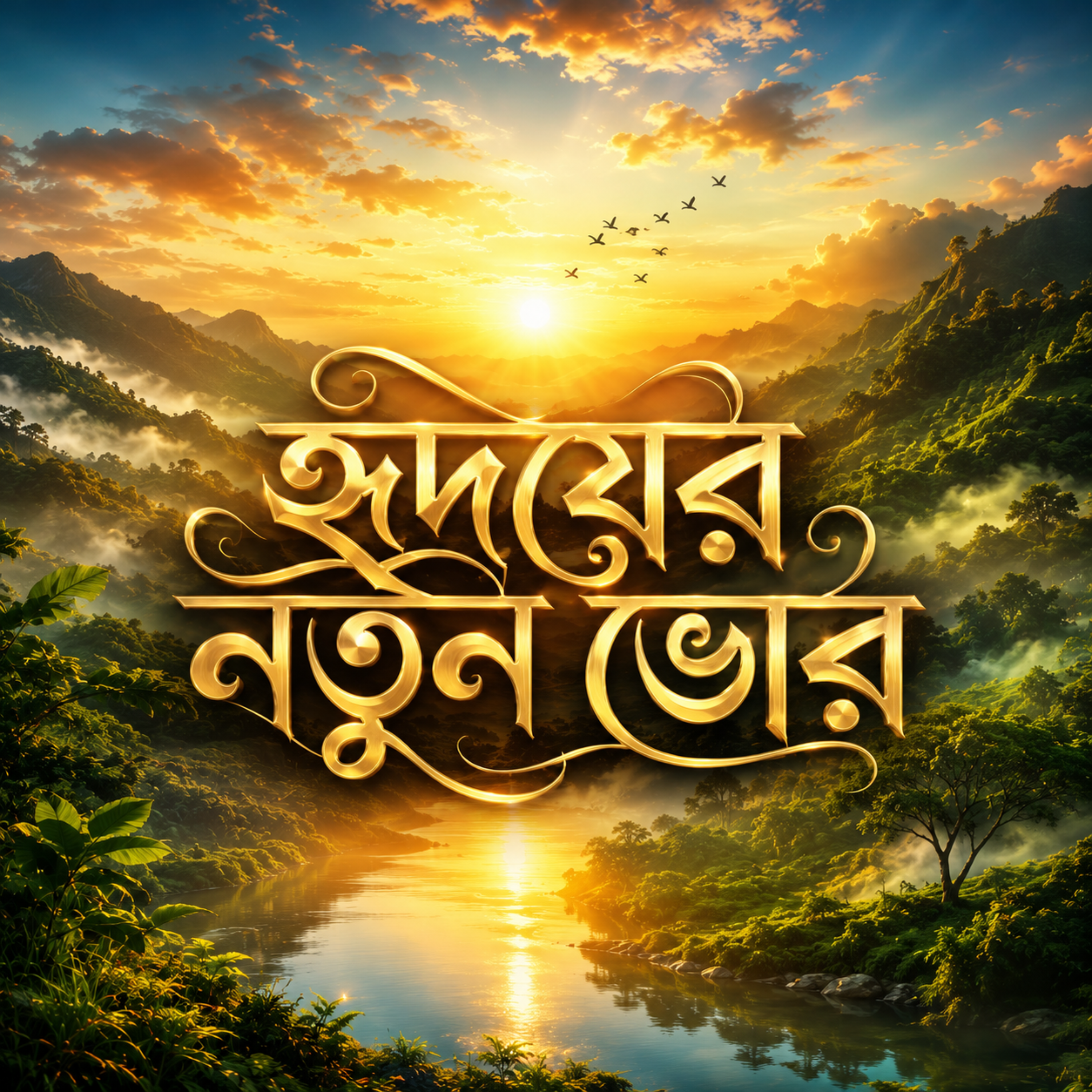 হৃদয়ের নতুন ভোর (Hridoyer Notun Bhor) by Rabiul Karim cover art