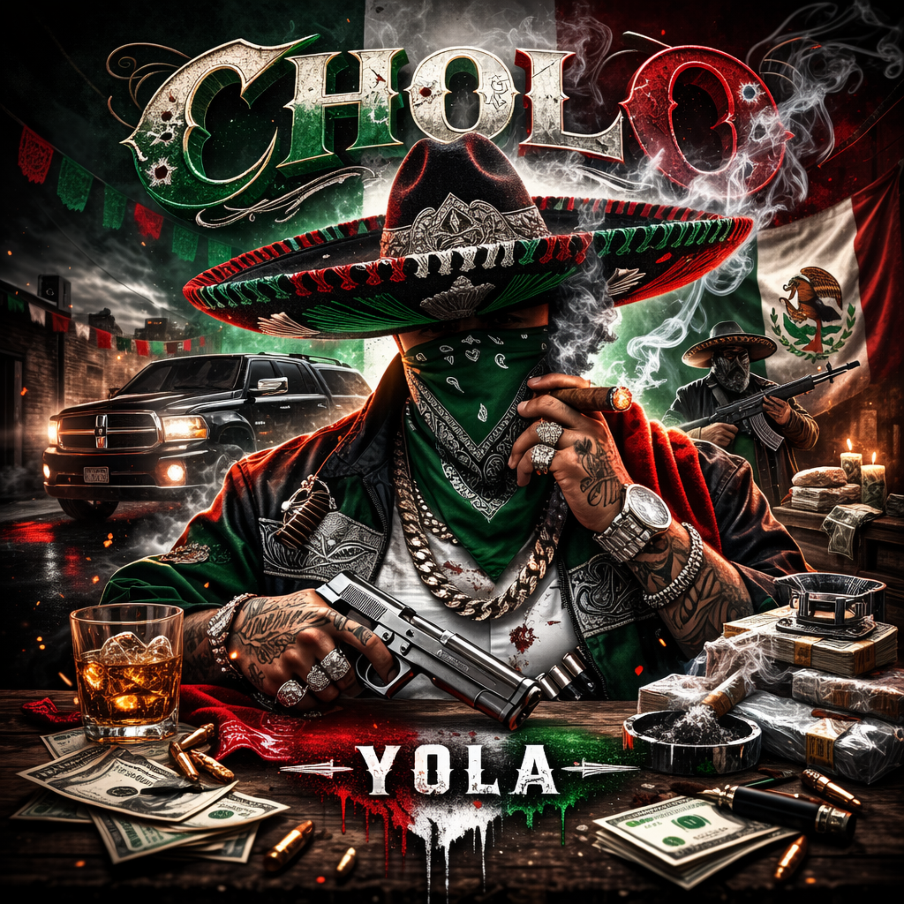 CHOLO WHITE POWDER PT1 artwork