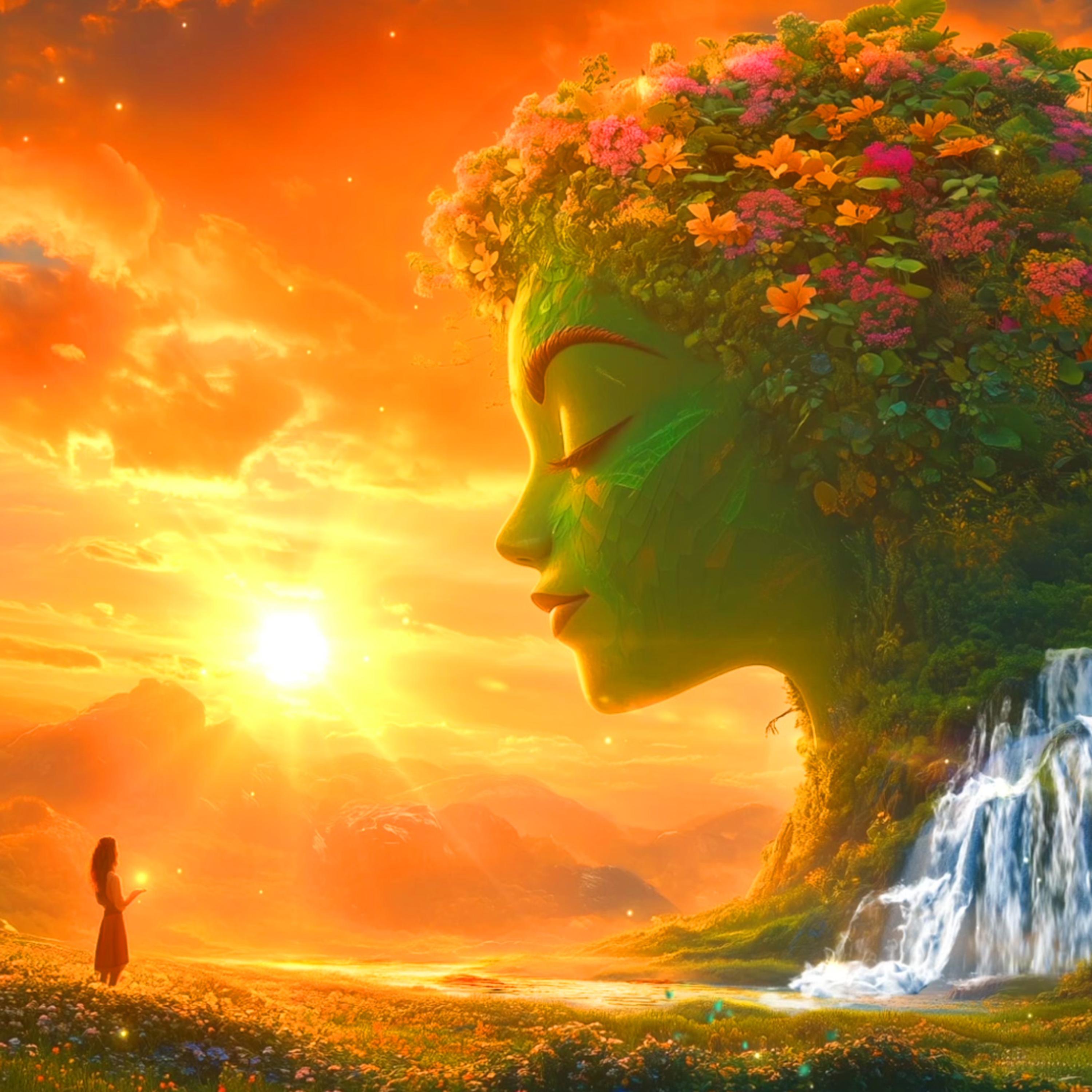 Healing Nature, Manifest Inner Peace artwork