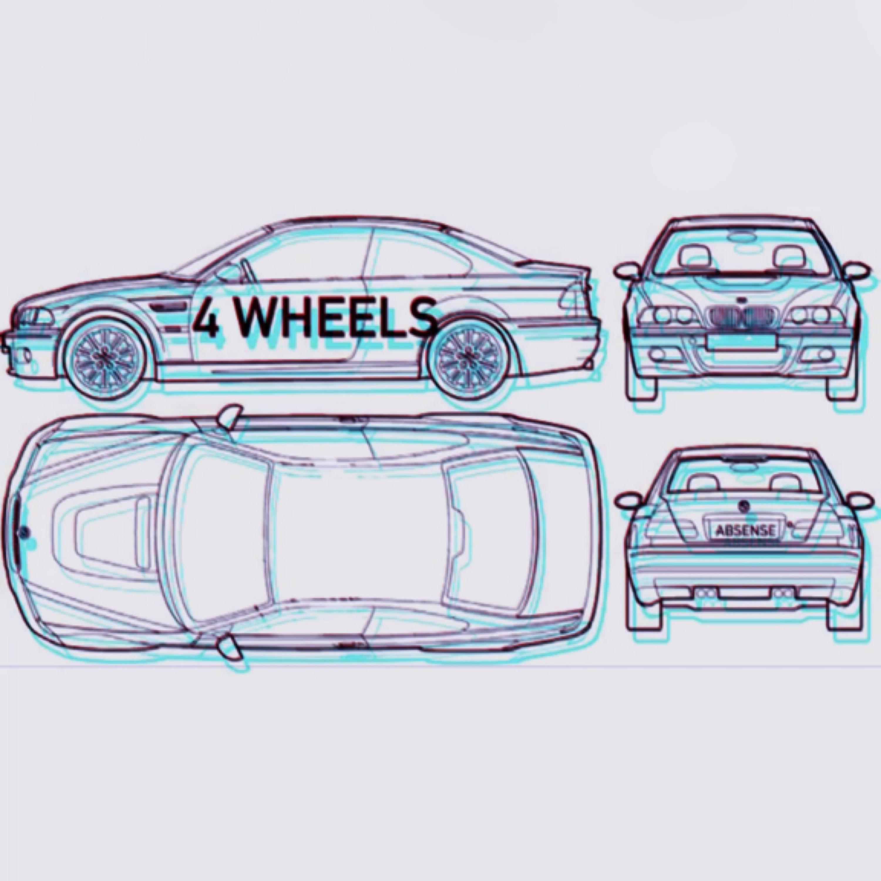 4 Wheels artwork