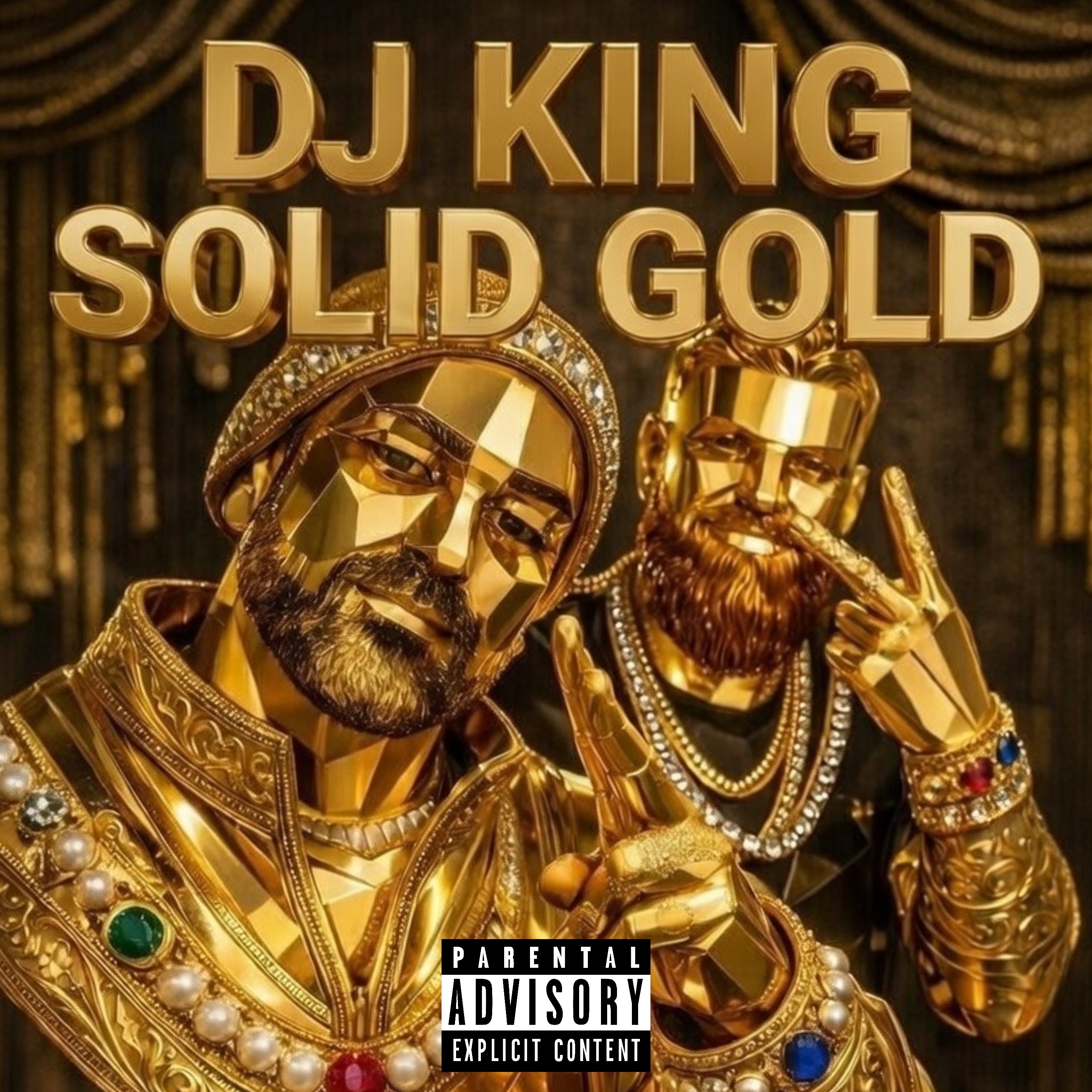 solid gold artwork