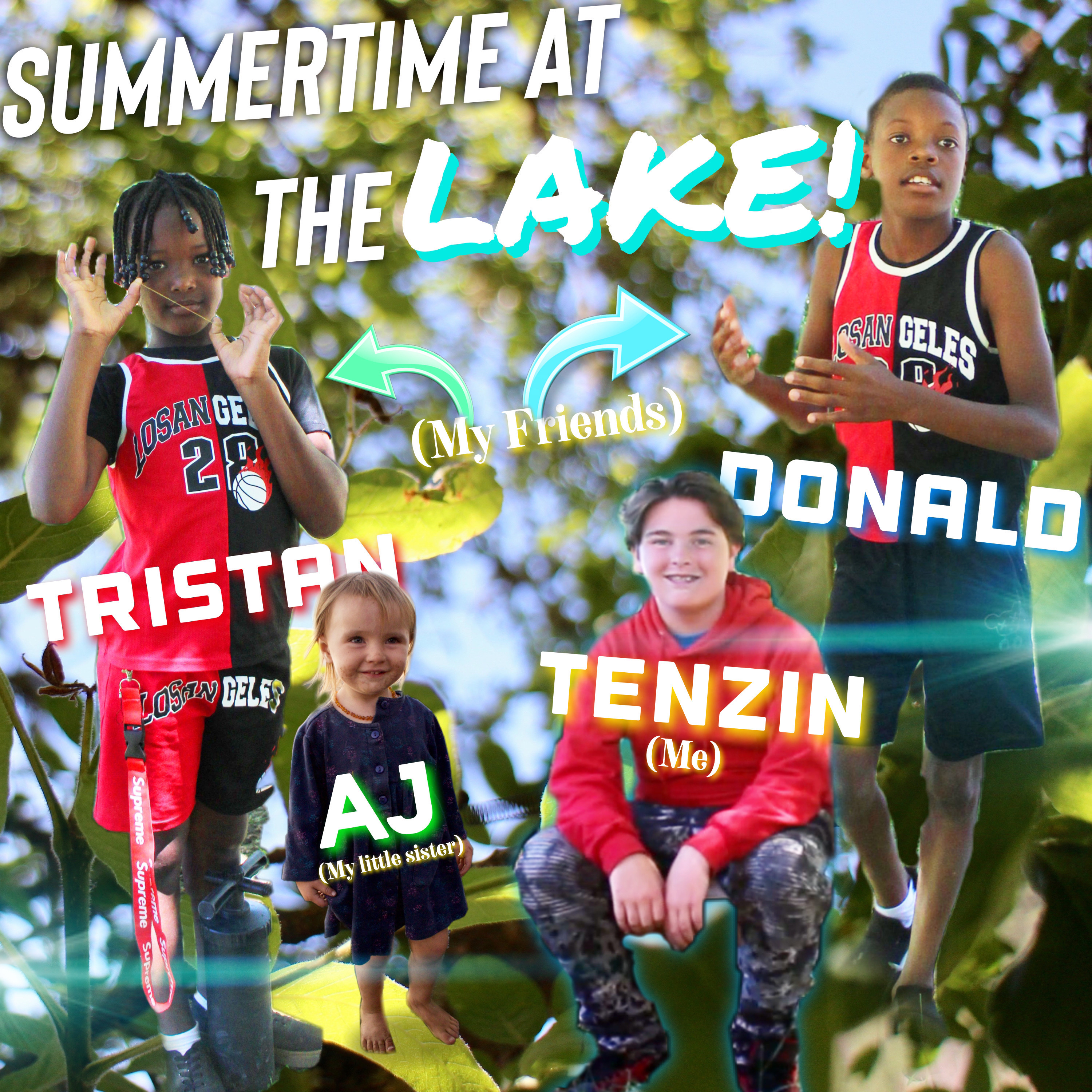 SUMMERTIME AT THE LAKE artwork