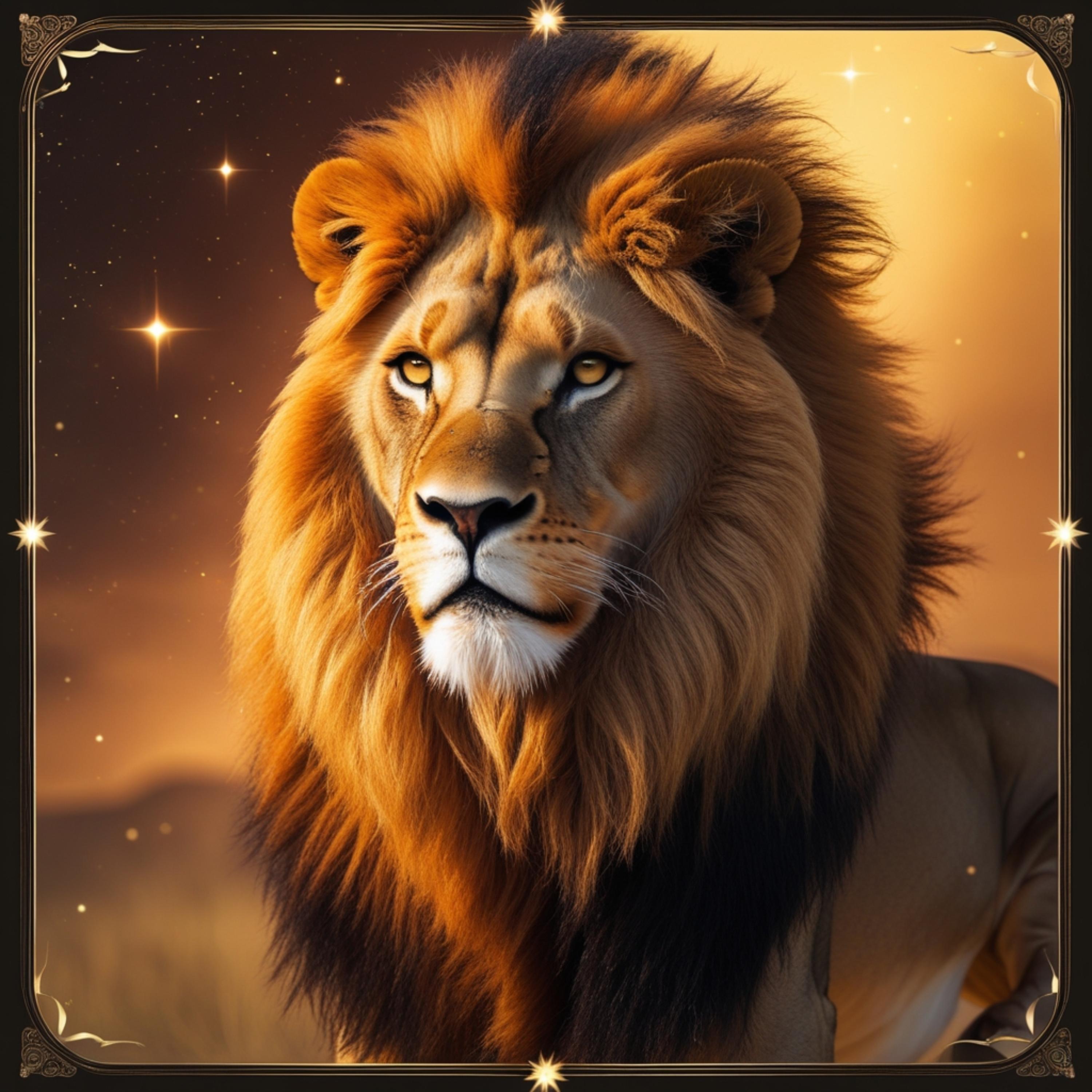 Leo fire artwork