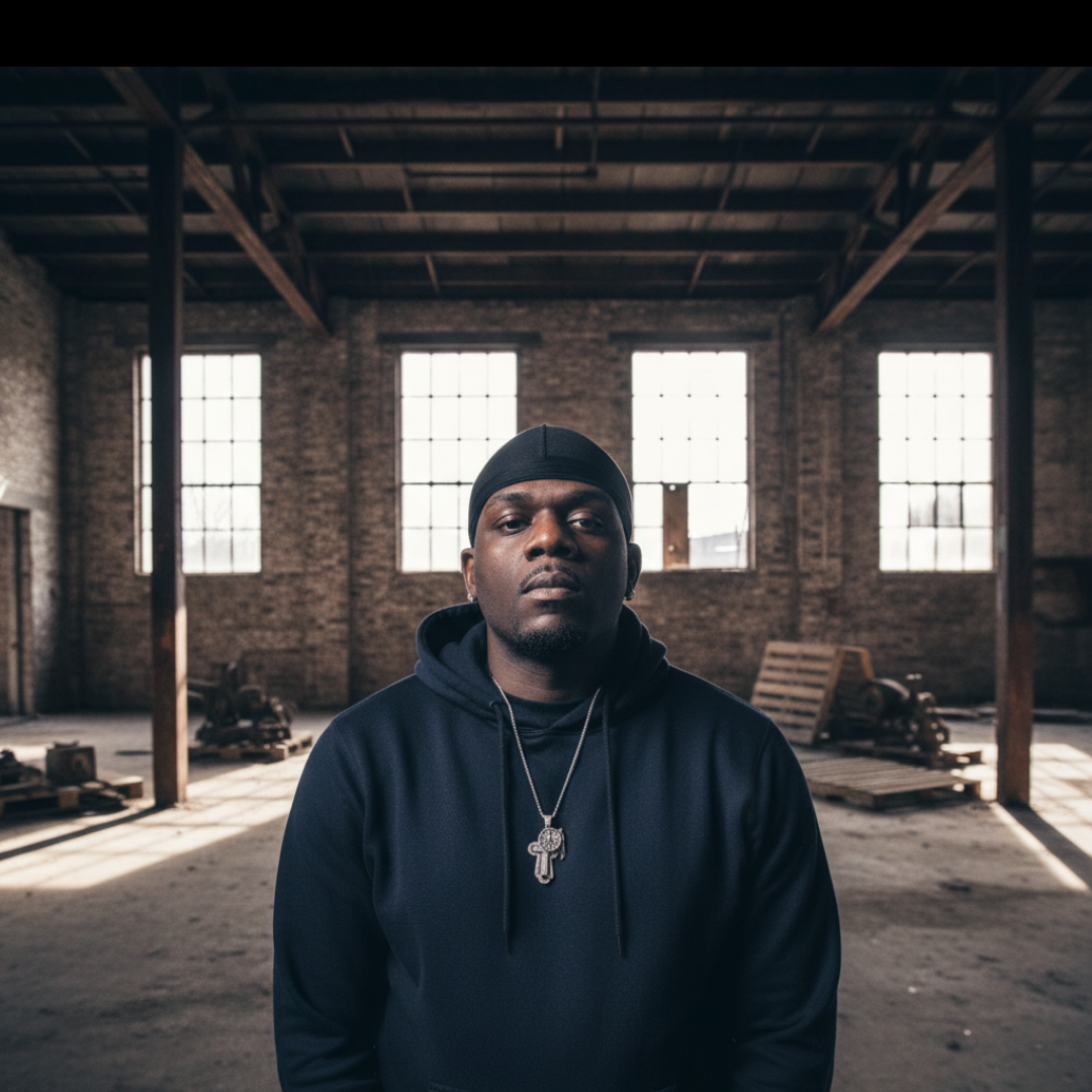 Rapper at safe artwork