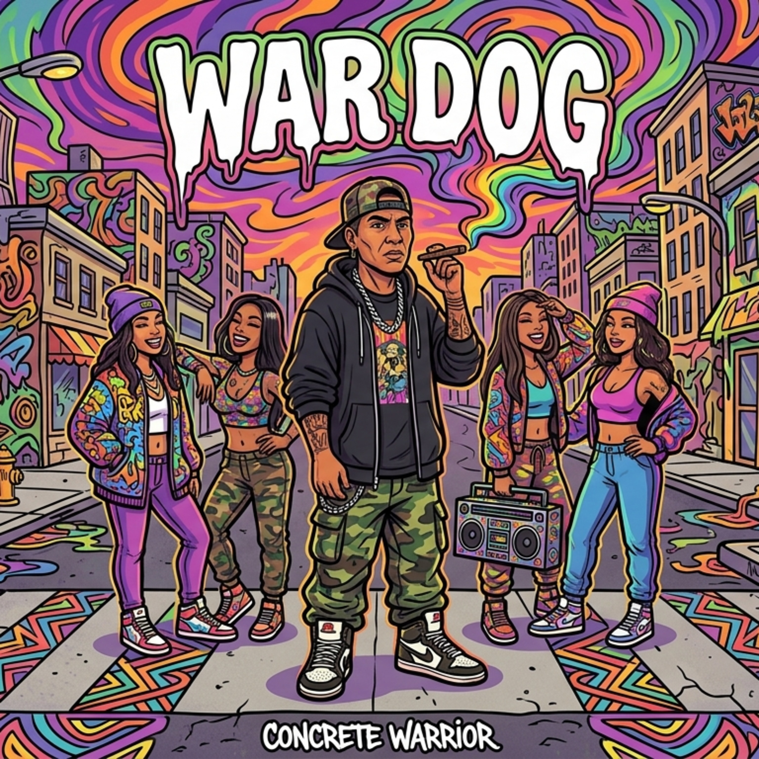 Concrete Warrior by War Dog cover art