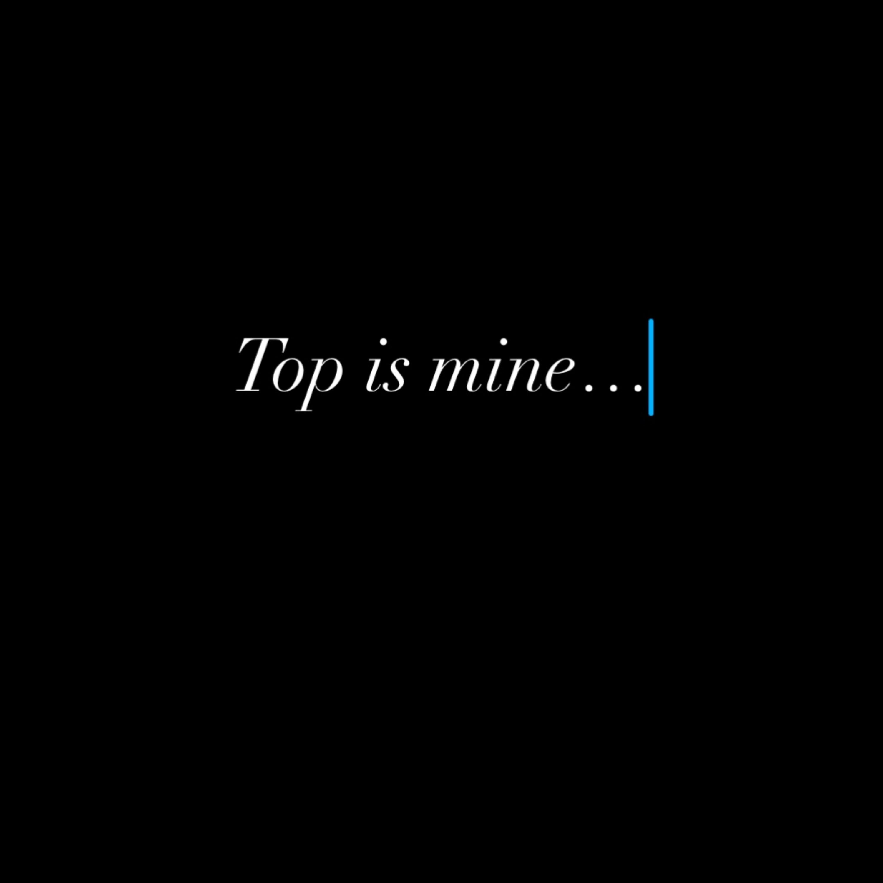 Top Is Mine artwork