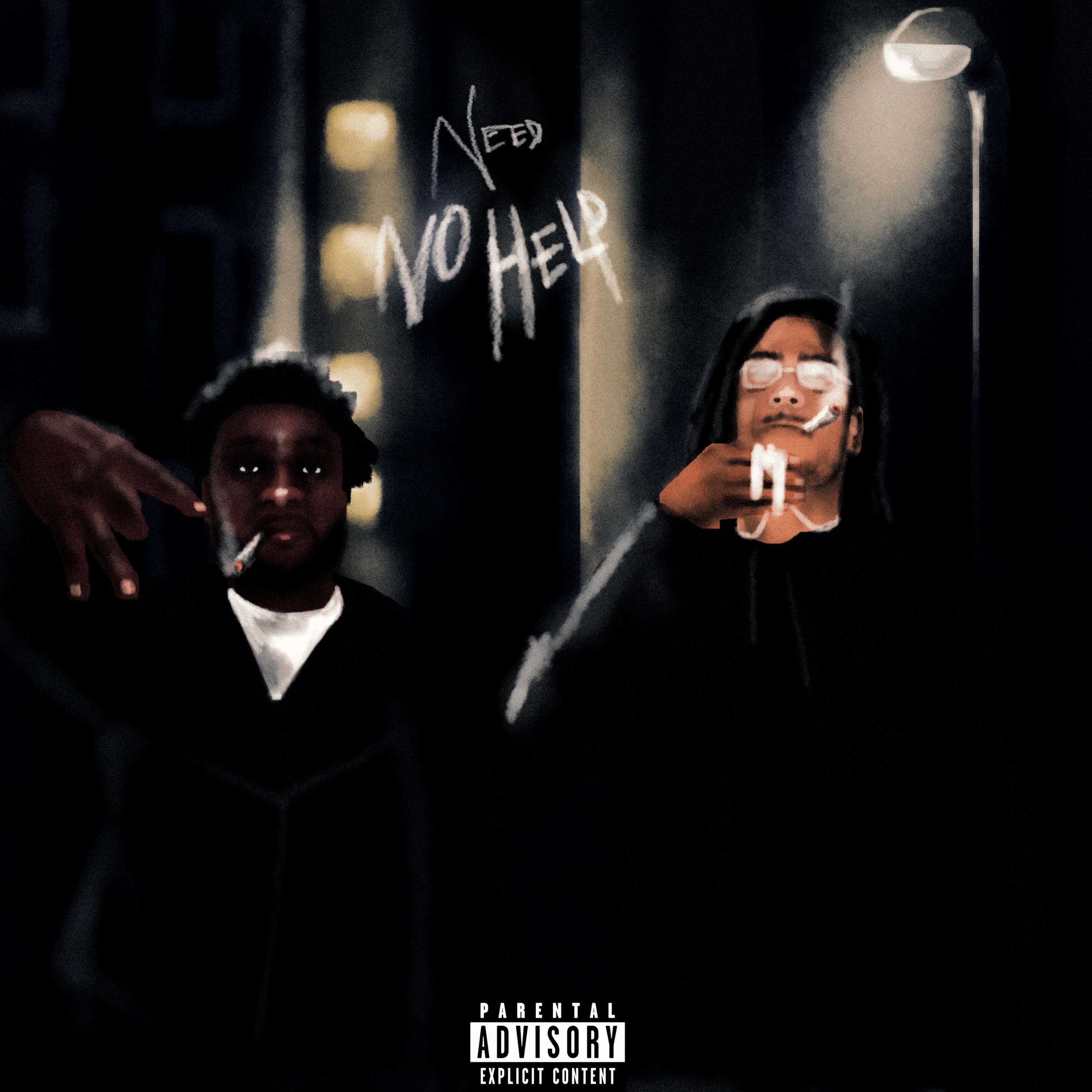 Need no help artwork