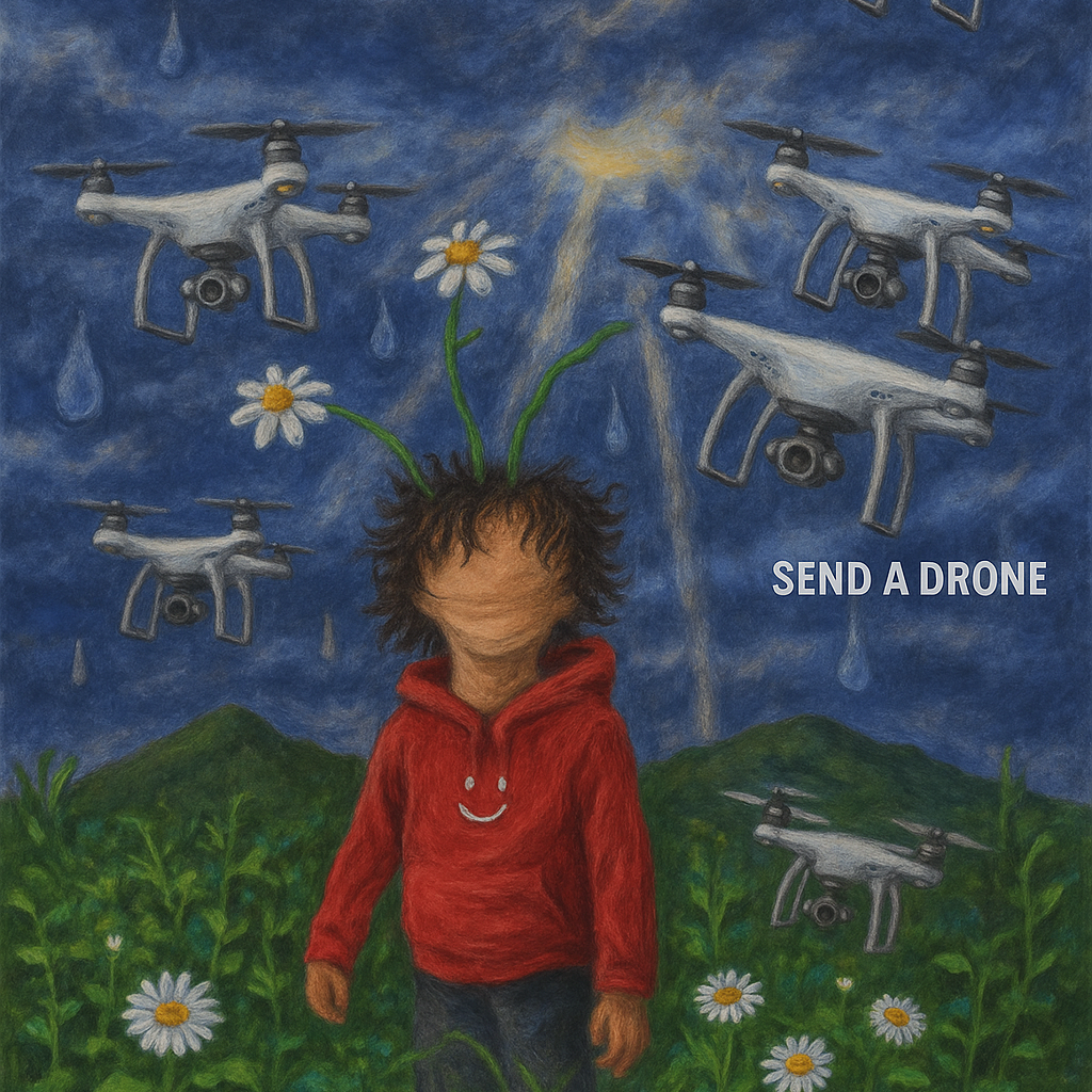 Send a Drone artwork