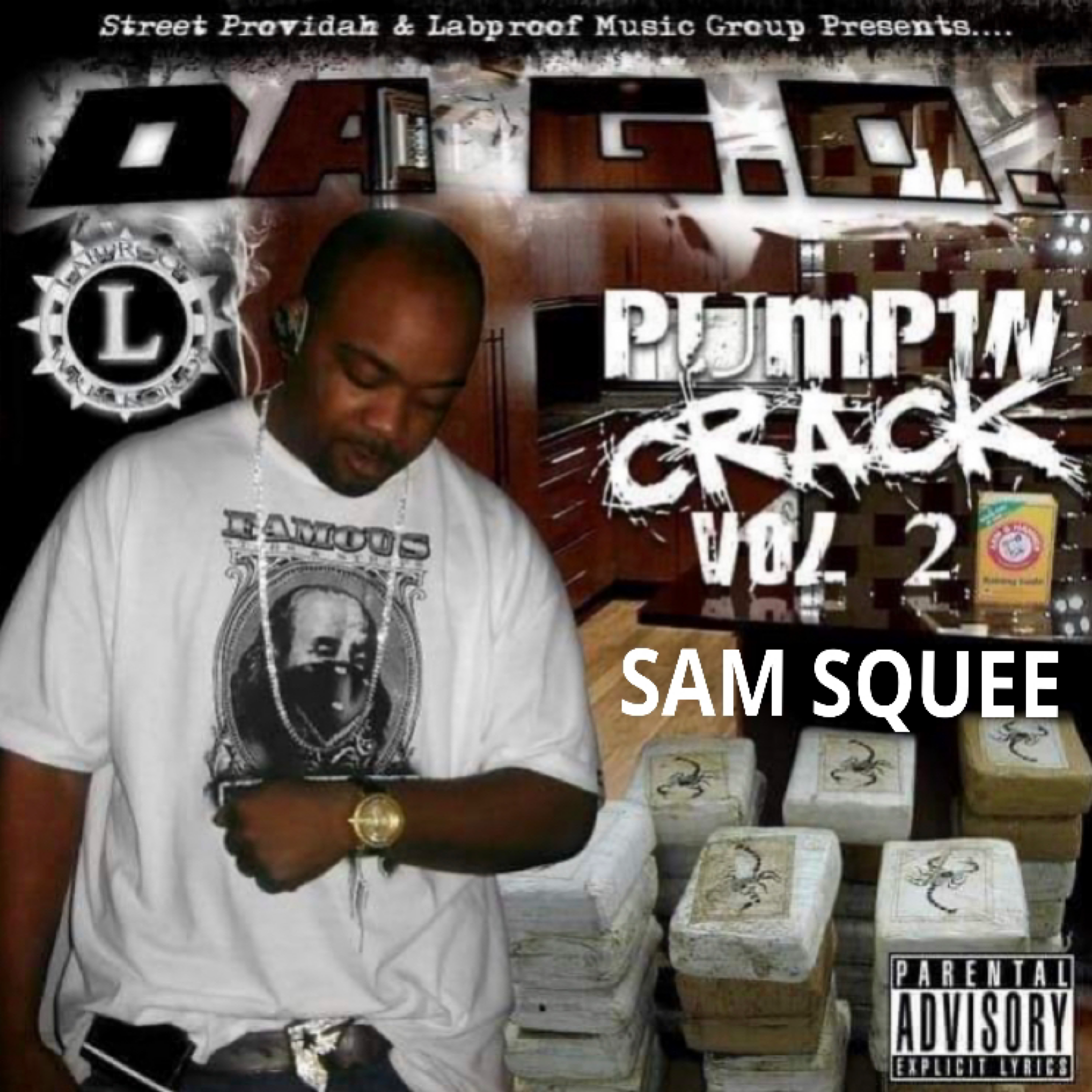 Pumpin Crack Vol. 2 by Sam Squee cover art