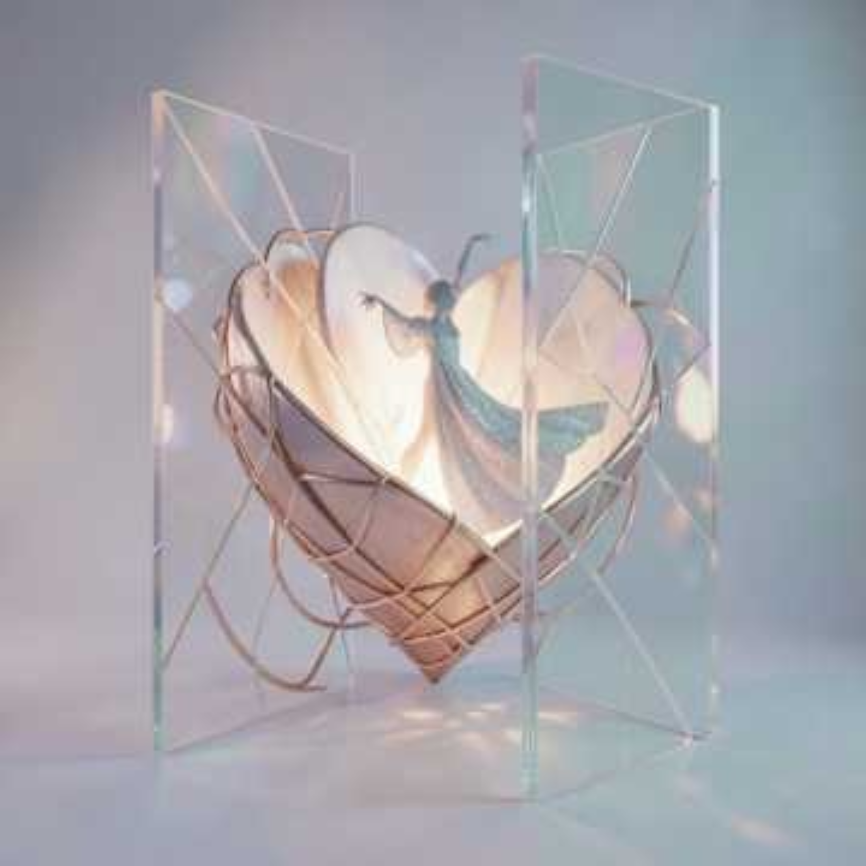 Open hands artwork