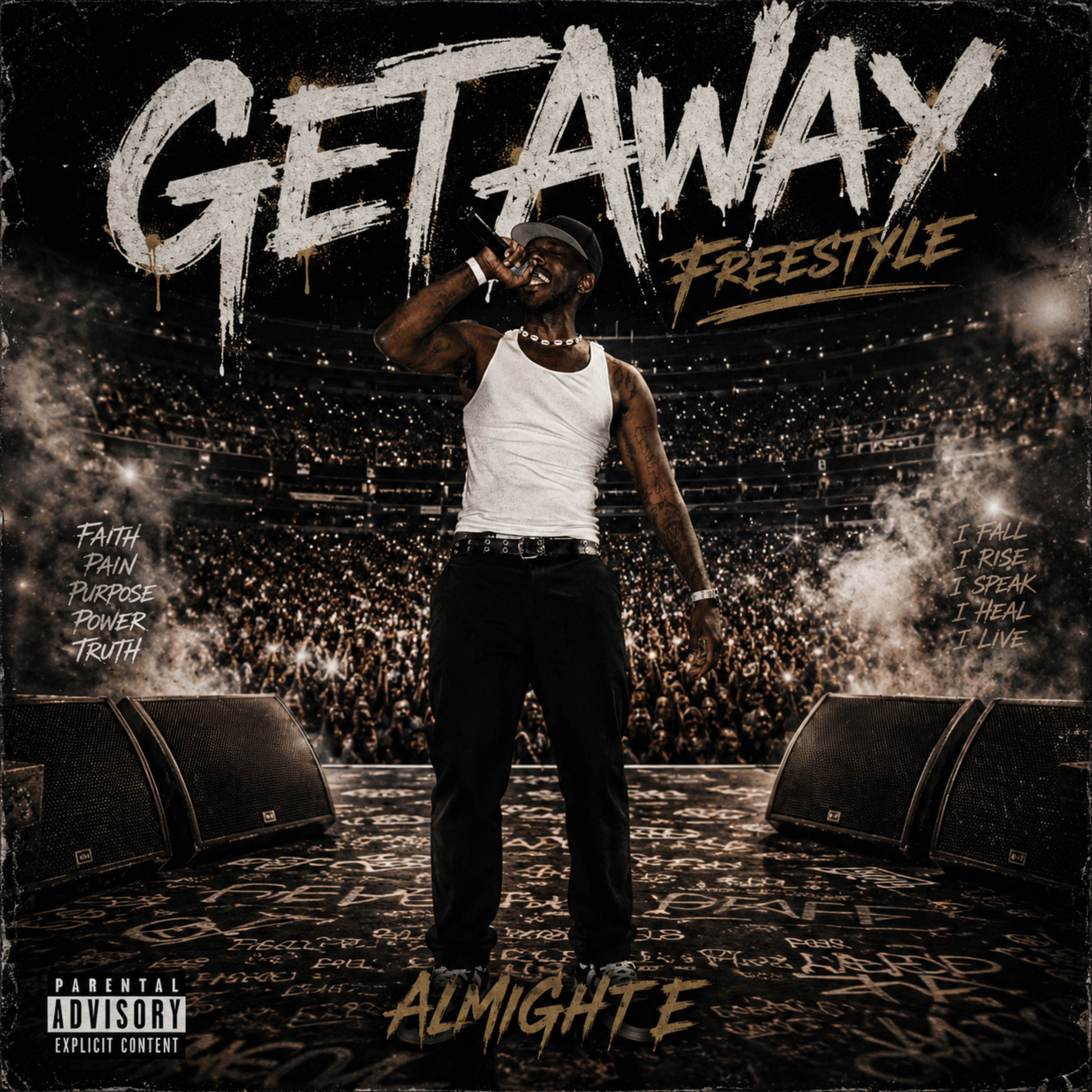 GET AWAY FREESTYLE by ALMIGHT E cover art