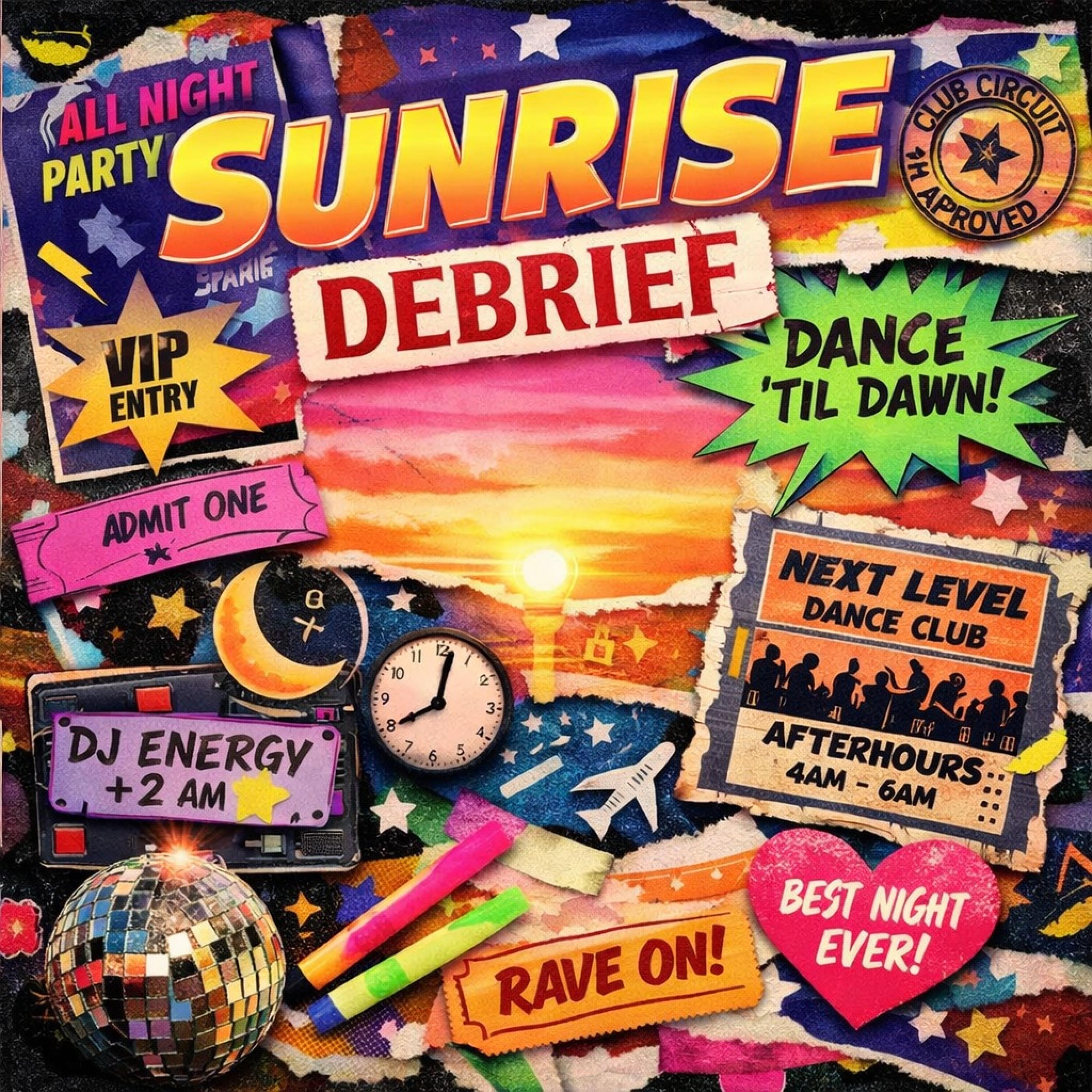 Sunrise Debrief artwork