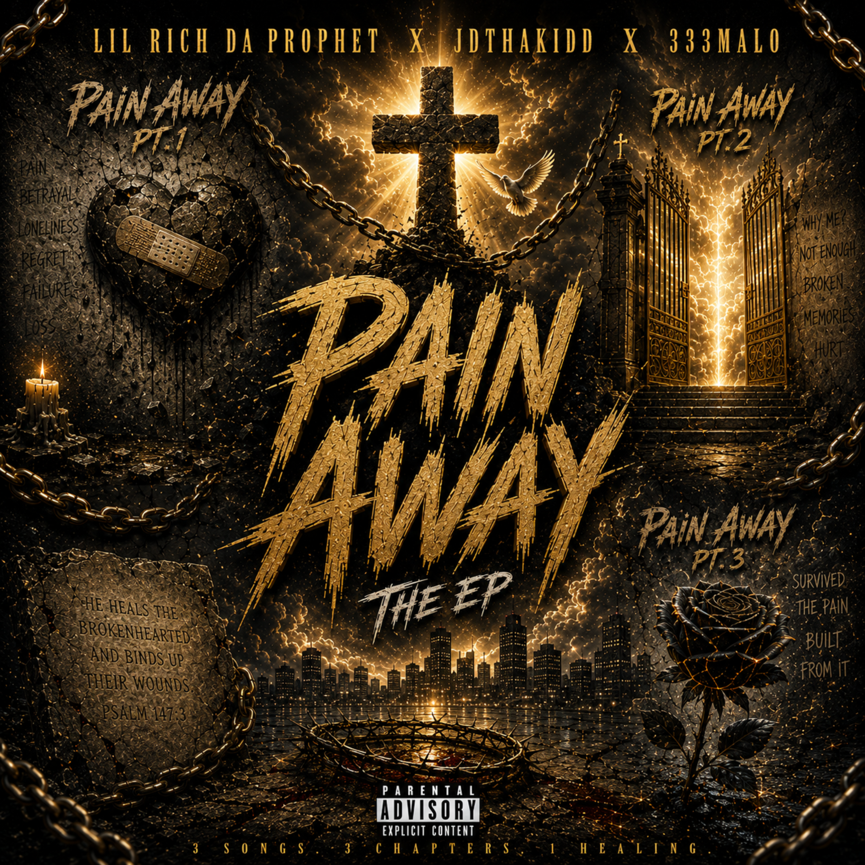 Pain Away by Lil Rich Da Prophet cover art