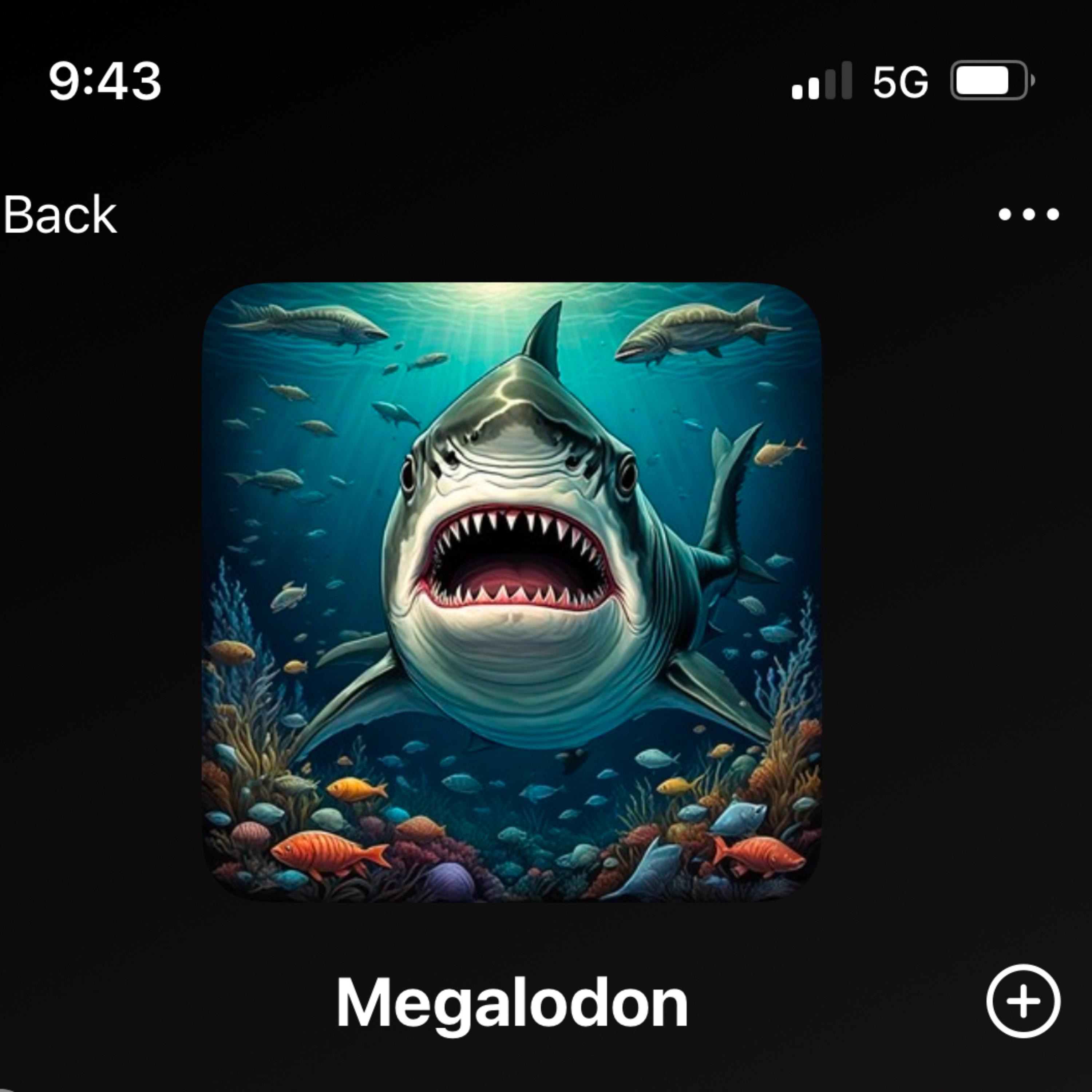 Megalodon artwork