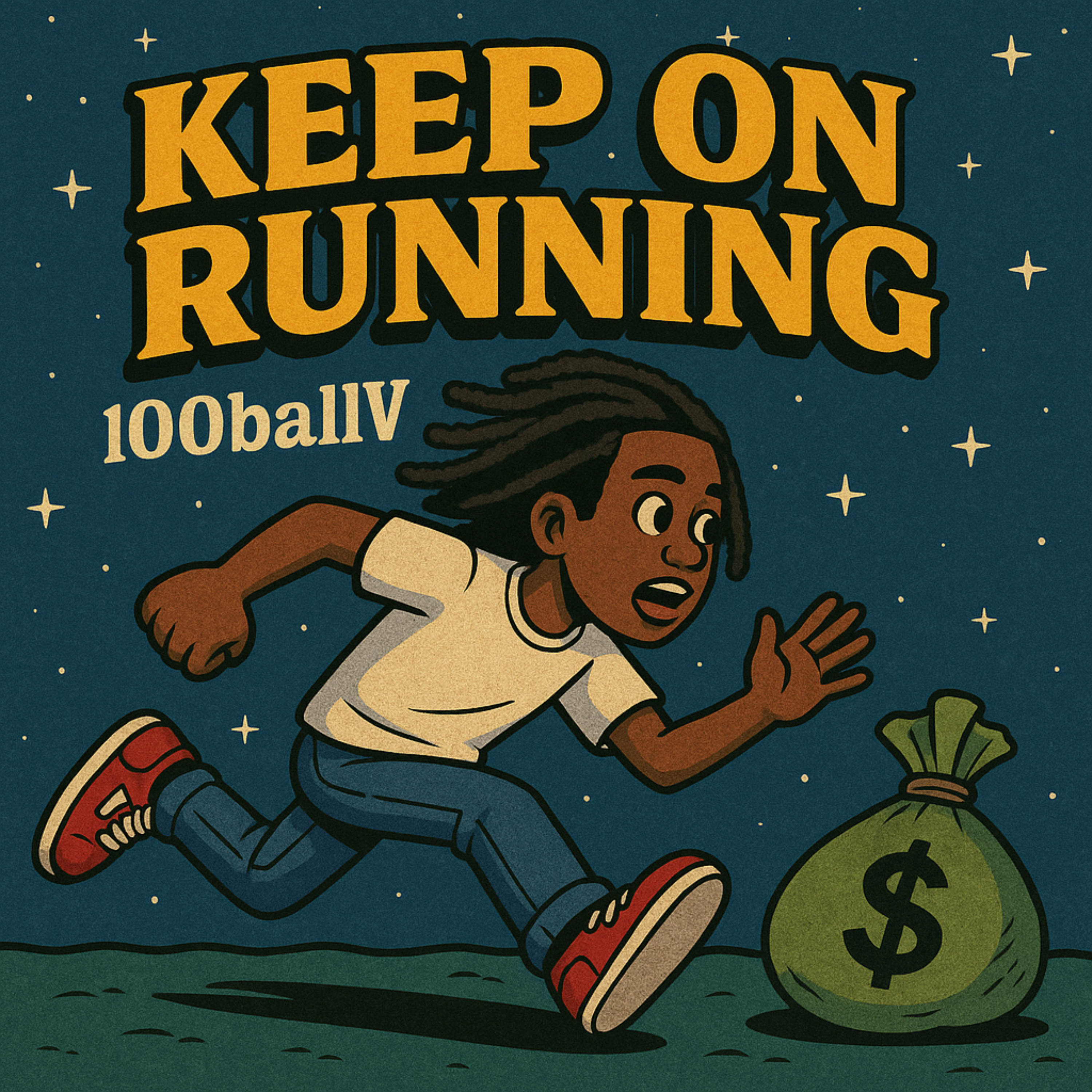 KEEP ON RUNNING artwork