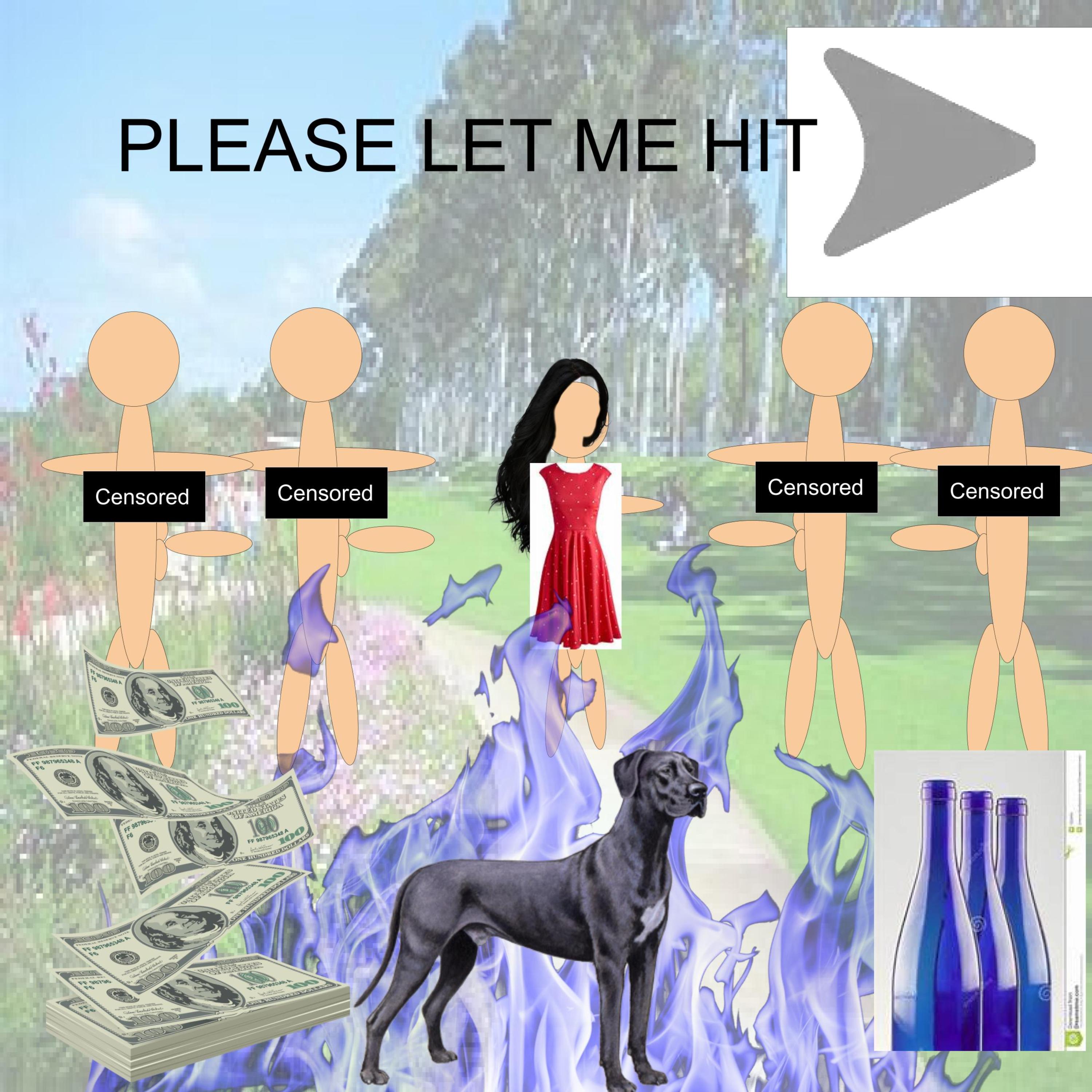 Please Let Me Hit artwork