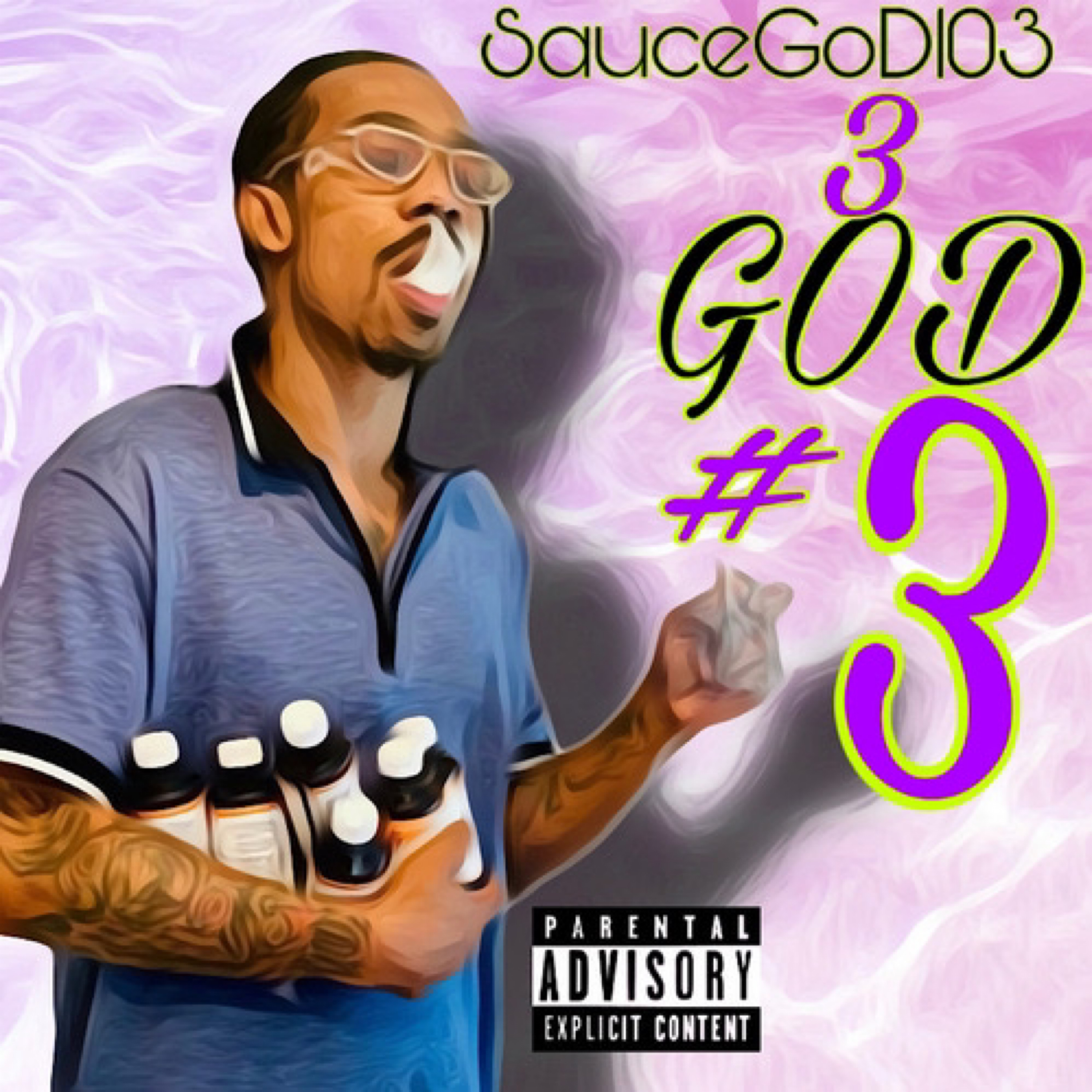 3 GOD #3 by SAUCEGOD 103 cover art