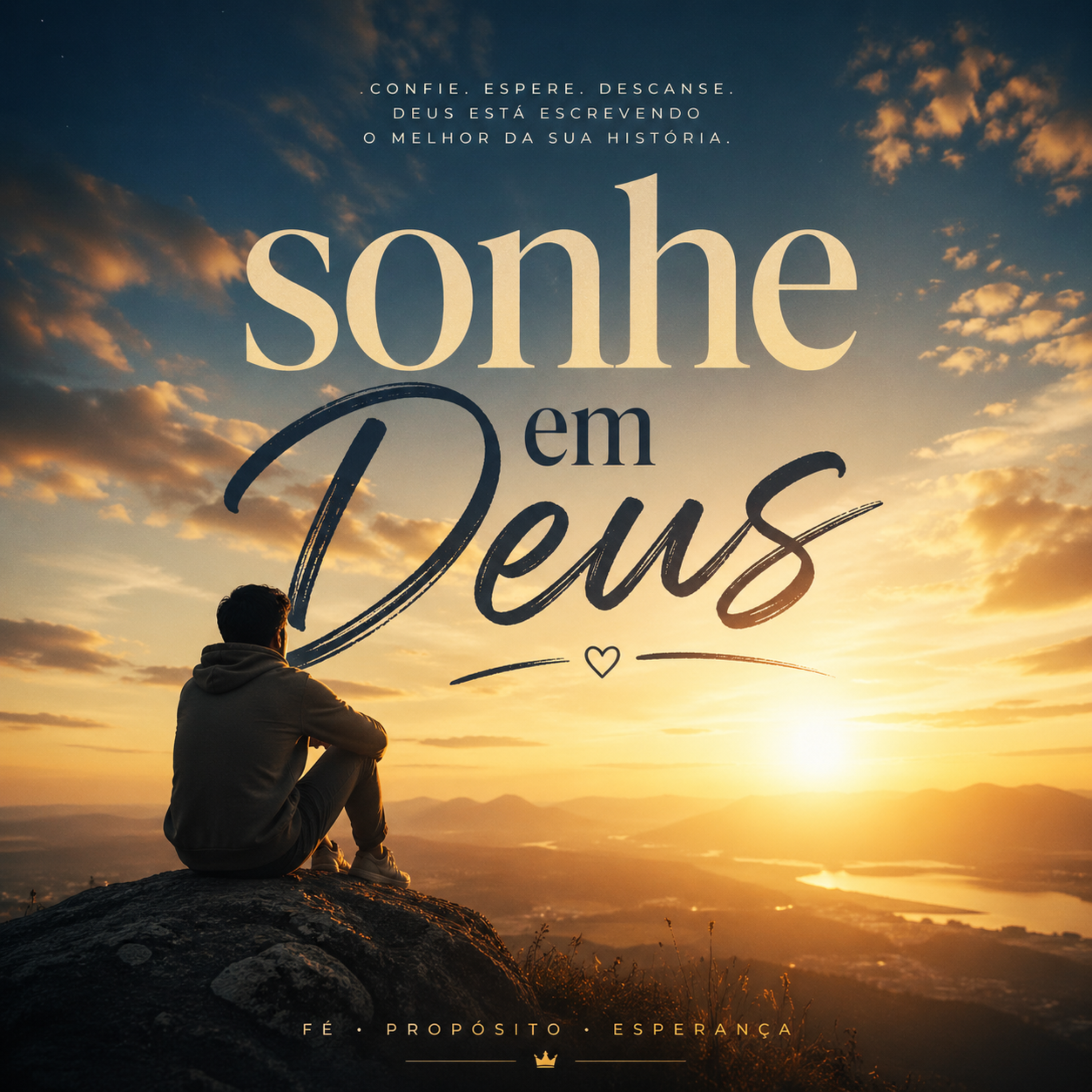 Sonhe em Deus artwork