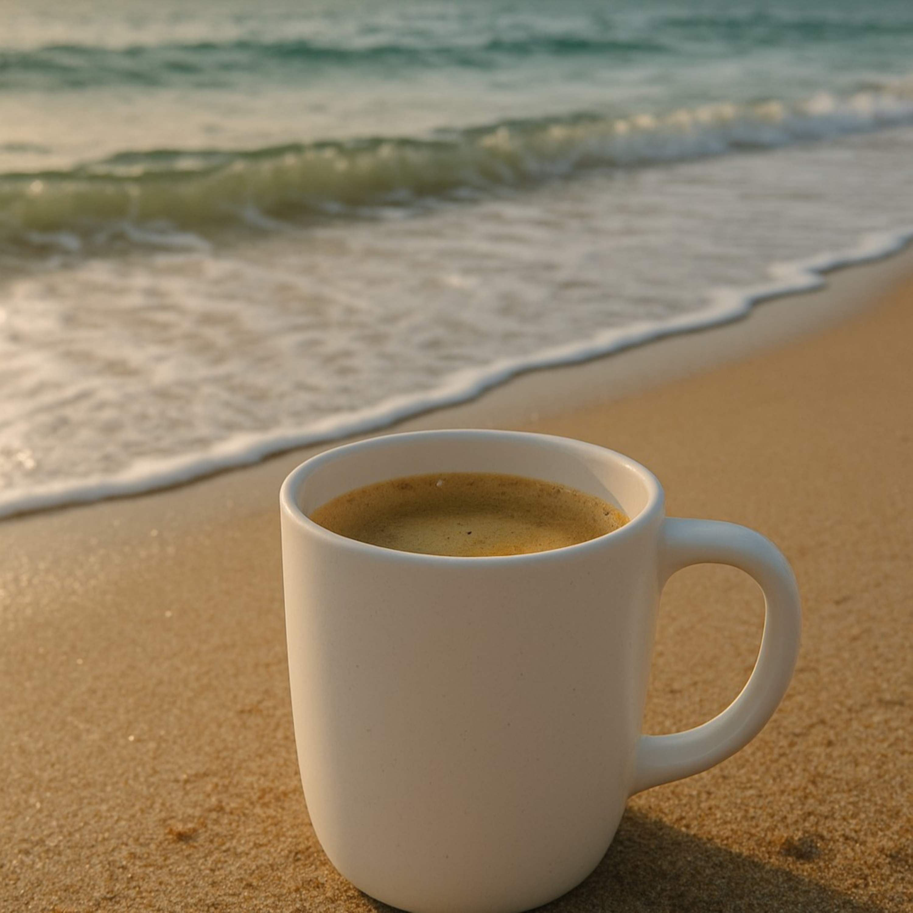 Coffee On The Beach artwork