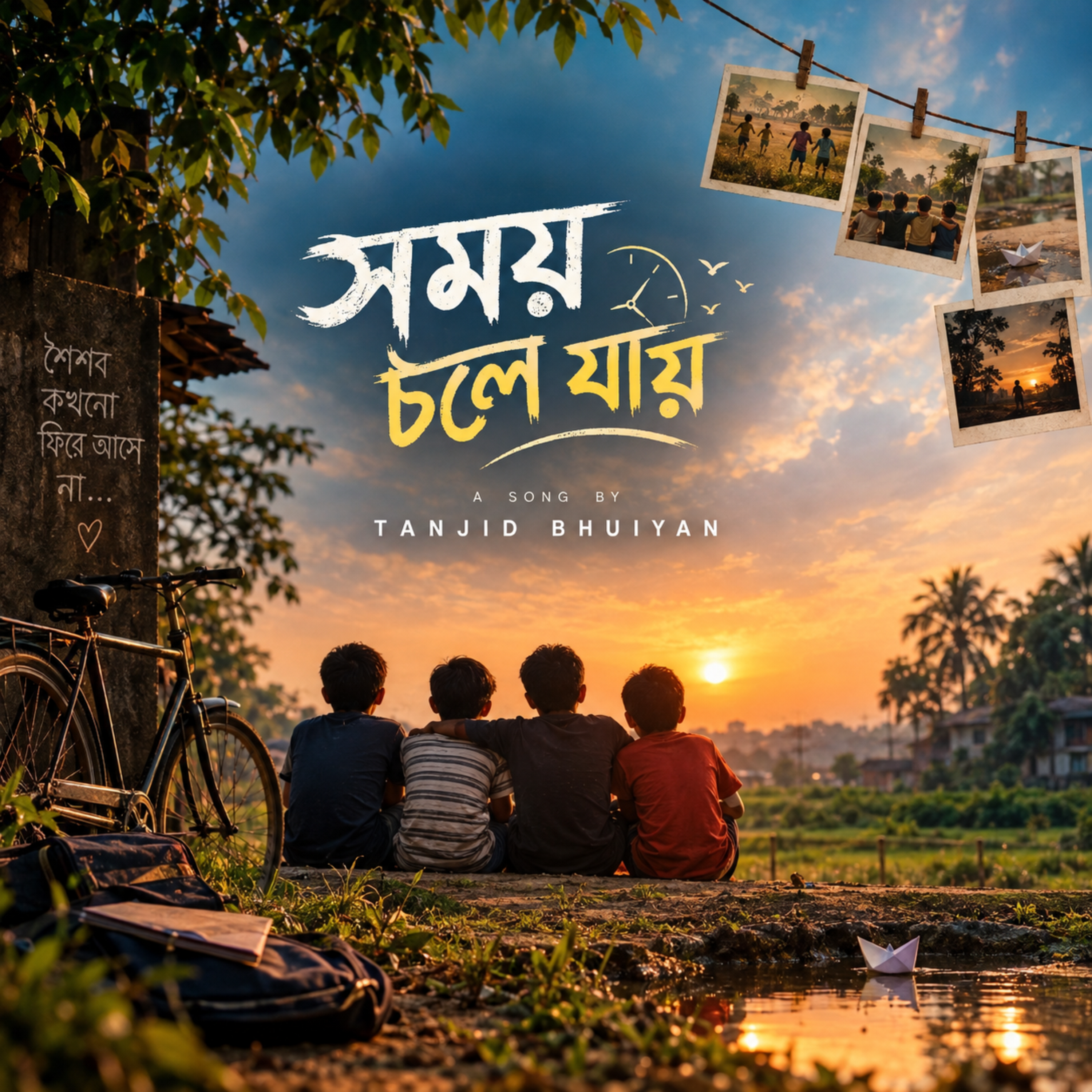সময় চলে যায় by Tanjid Bhuiyan cover art
