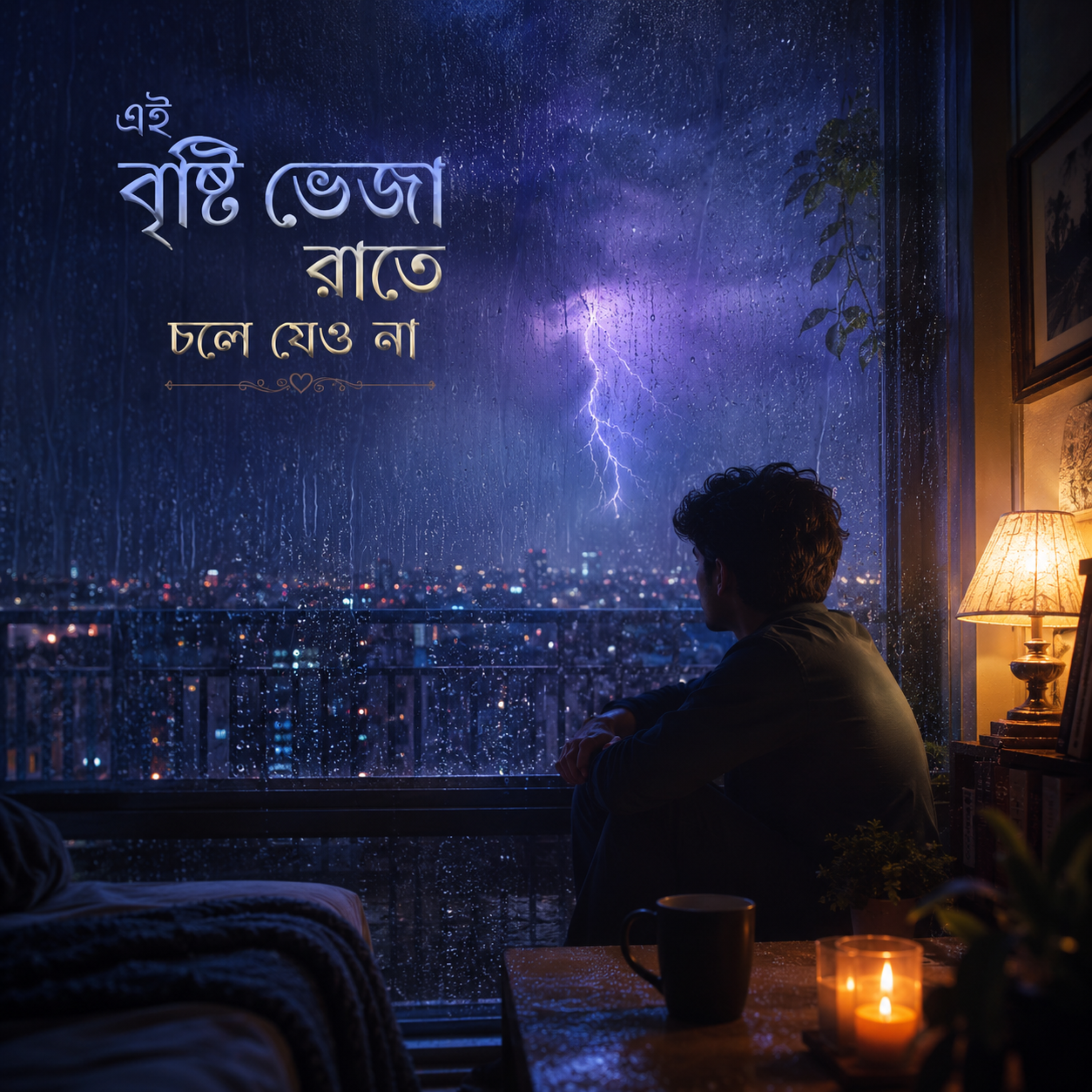 এই বৃষ্টি ভেজা রাতে চলে যেও না (Bangla New Song) by Rabiul Karim cover art