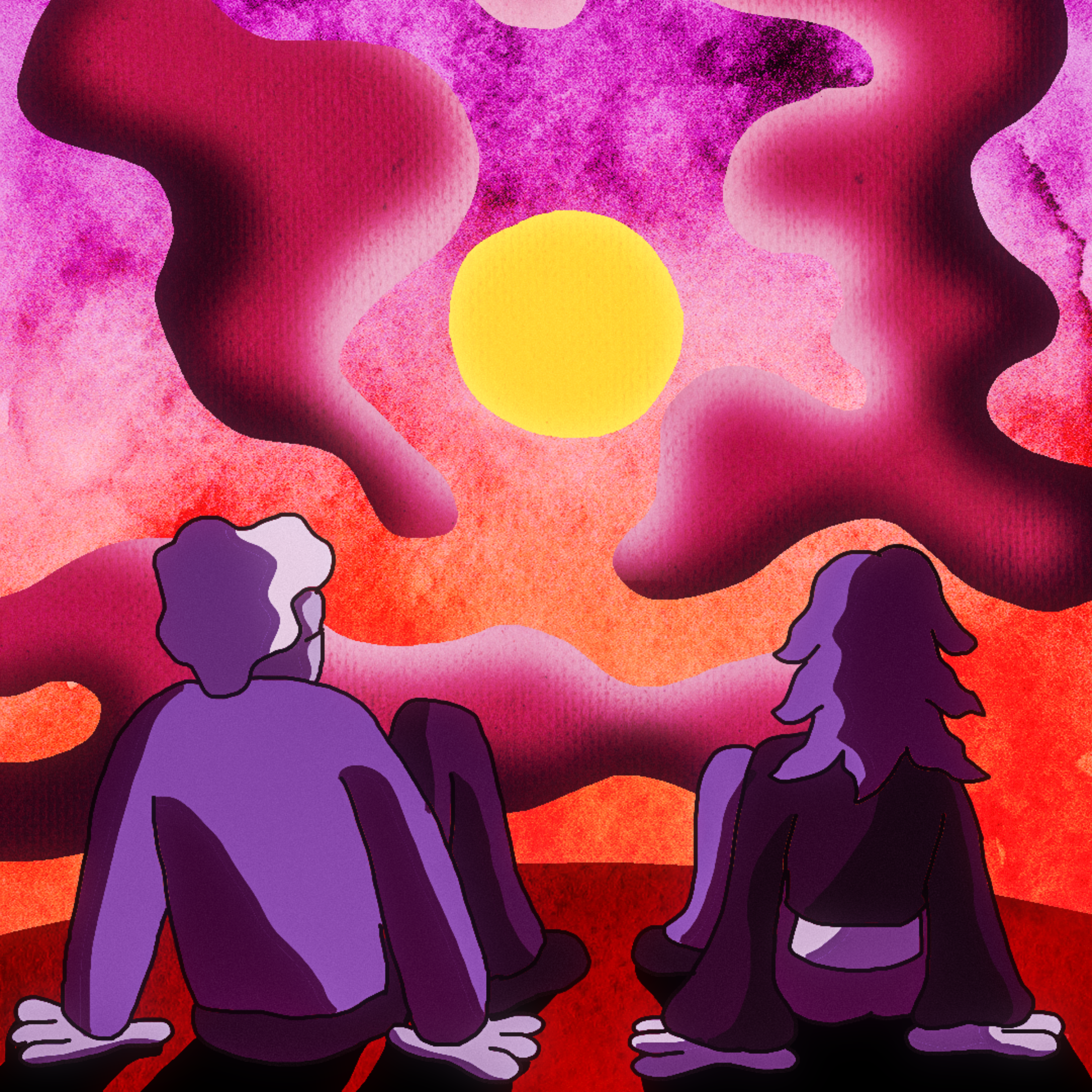 Meet me at my heart artwork