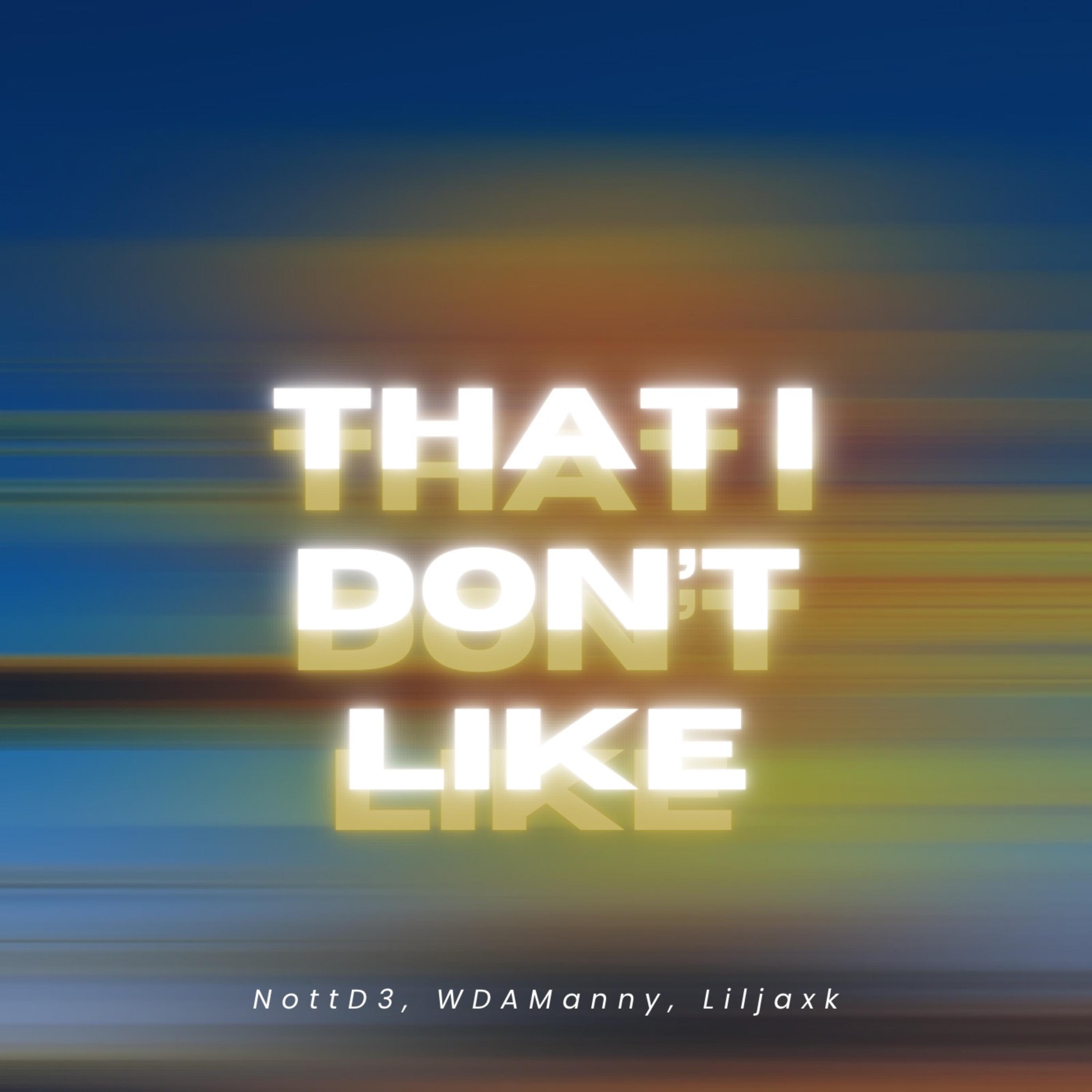 That I Don’t Like artwork