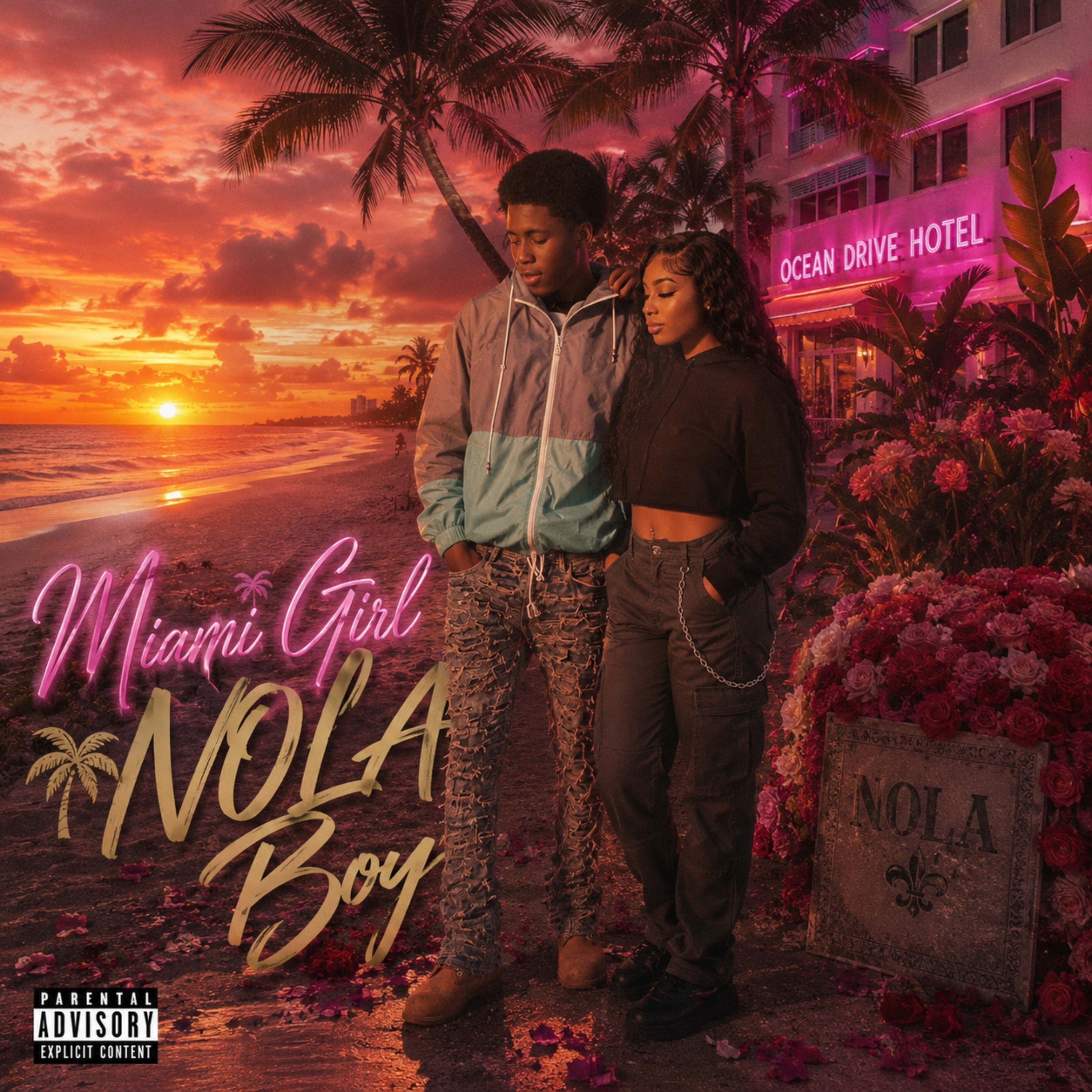 Miami Girl NOLA Boy by BCB SAVAGE cover art