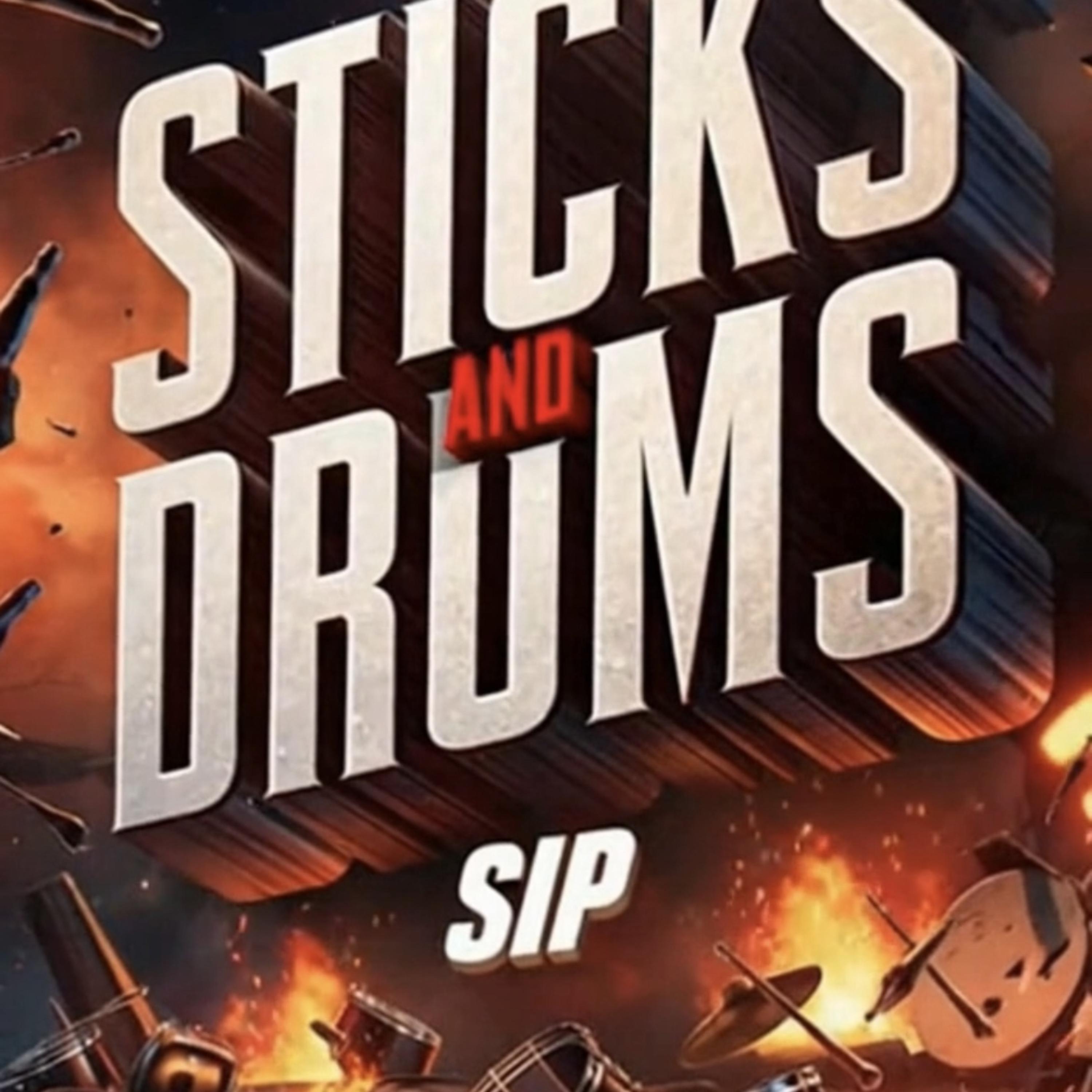 STICKS AND DRUMS artwork