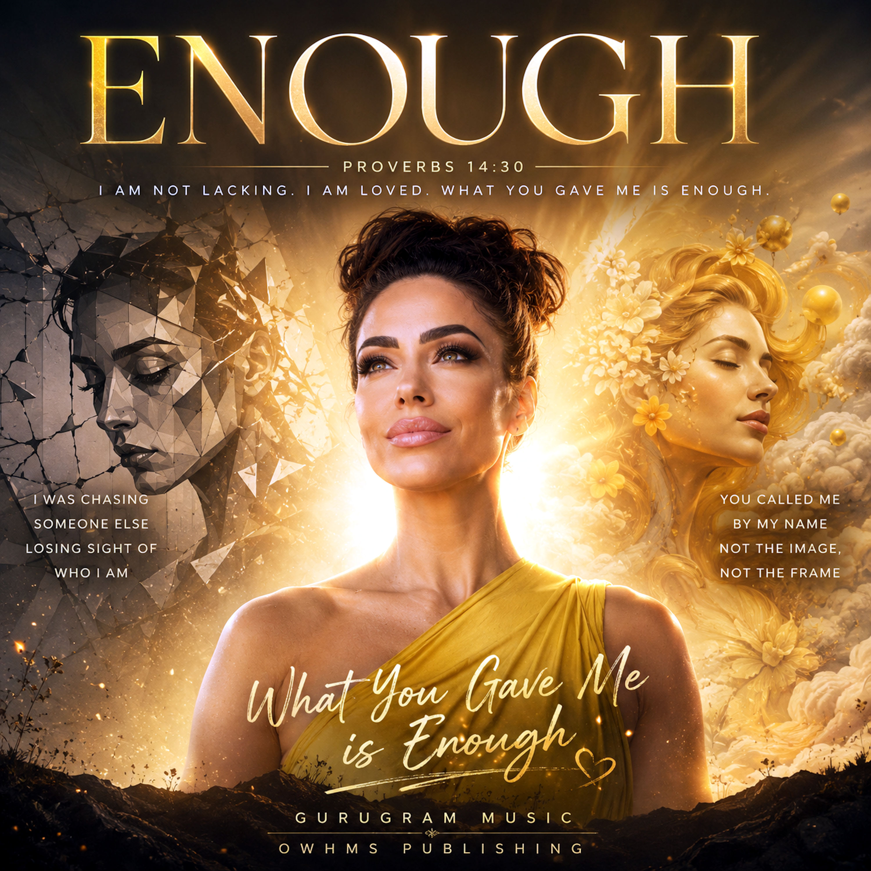 ENOUGH - WHAT YOU GAVE ME IS ENOUGH by GURUGRAM cover art
