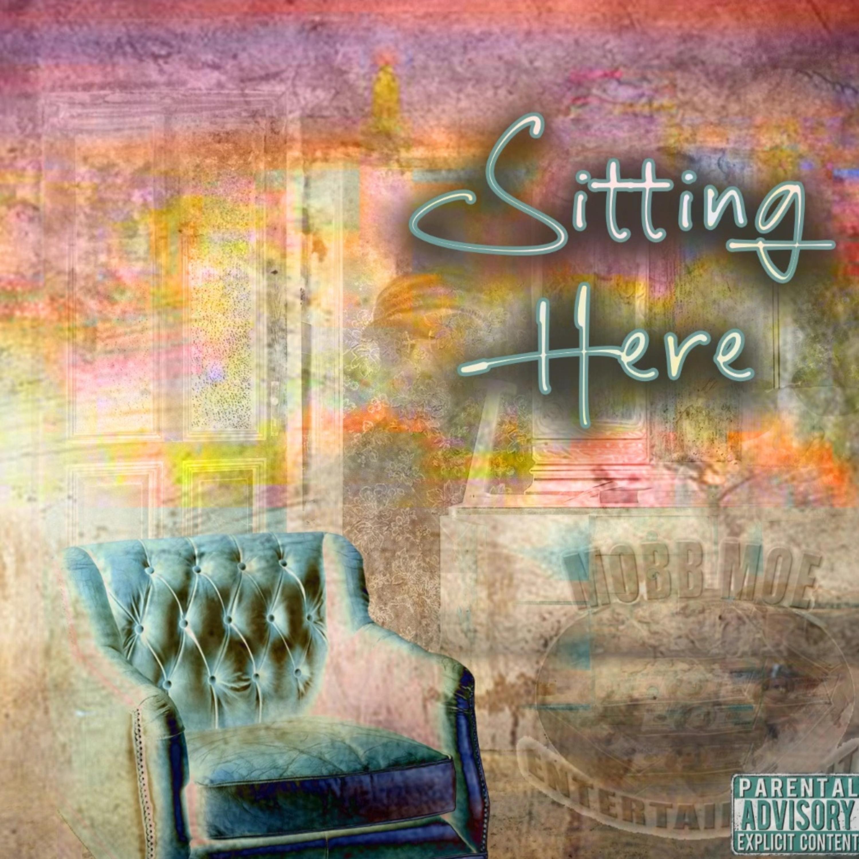 sitting here artwork