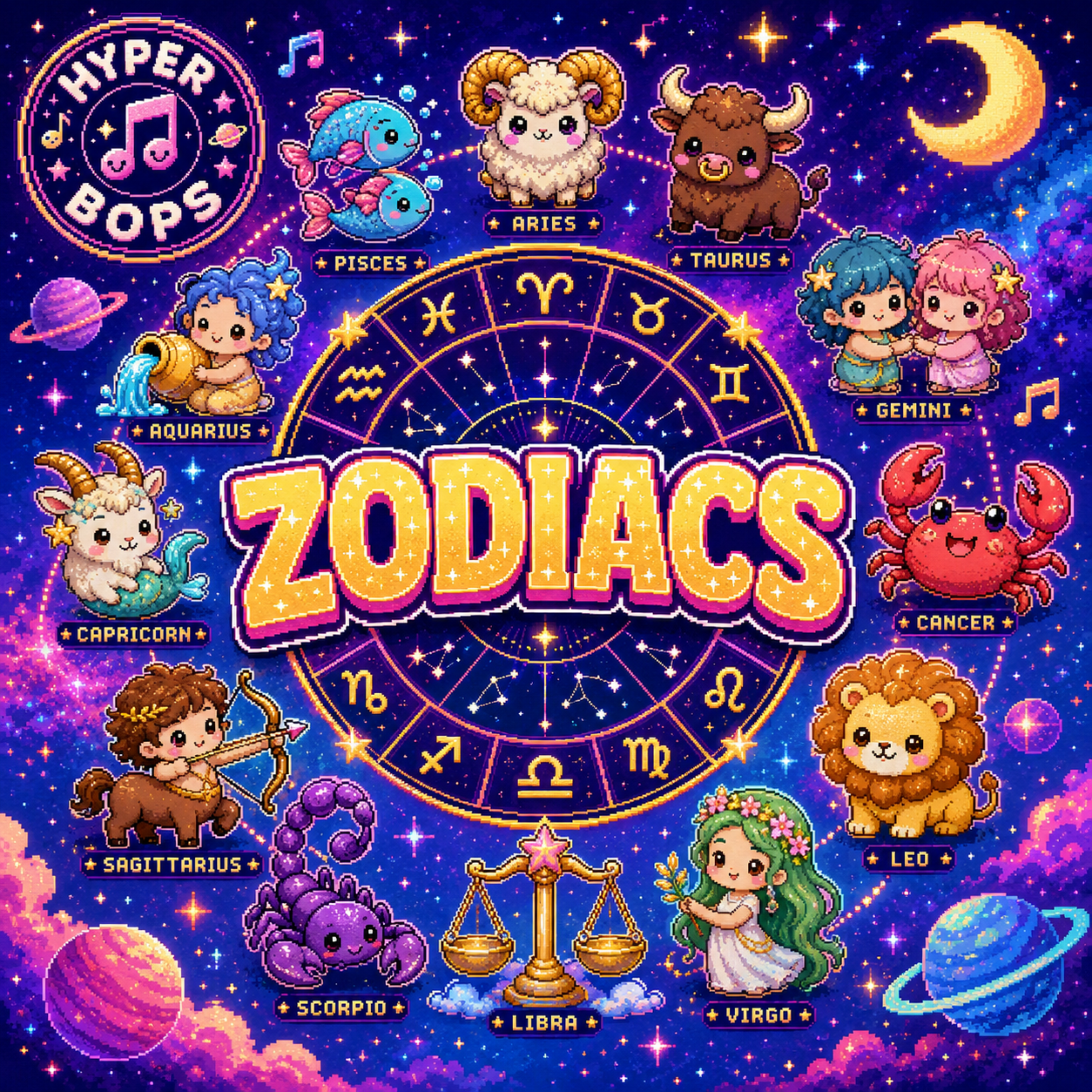 ZODIAC PARTY by Hyper Bops cover art