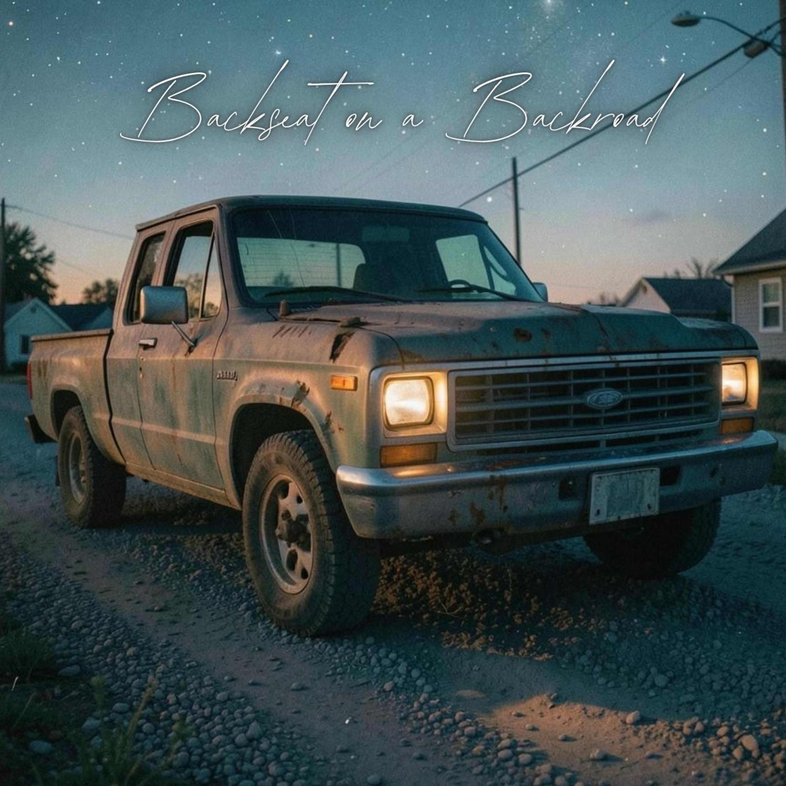 Backseat on a Backroad artwork